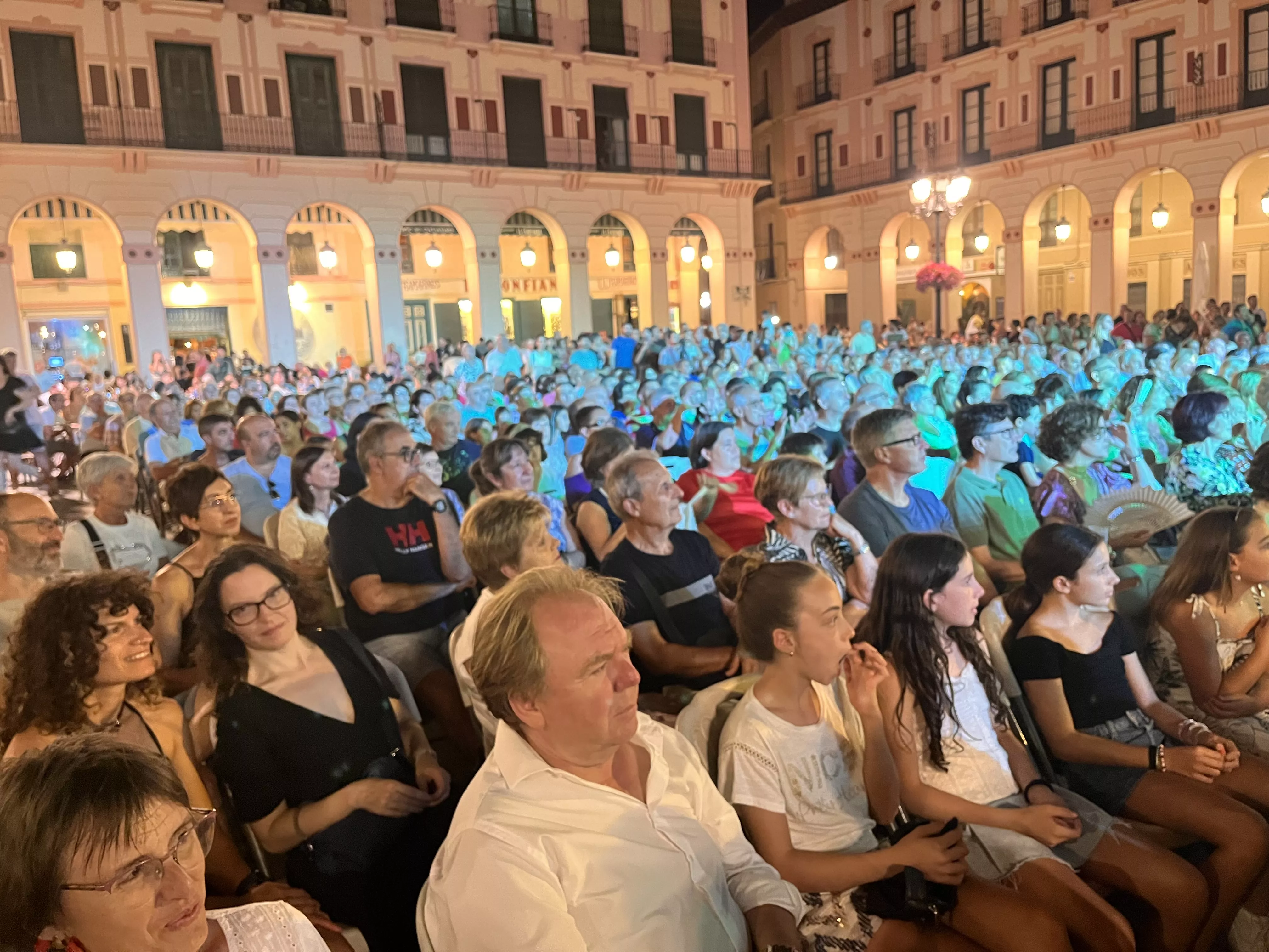 Concierto de la Banda de Música de Huesca a beneficio de la AECC. Foto Mercedes Manterola