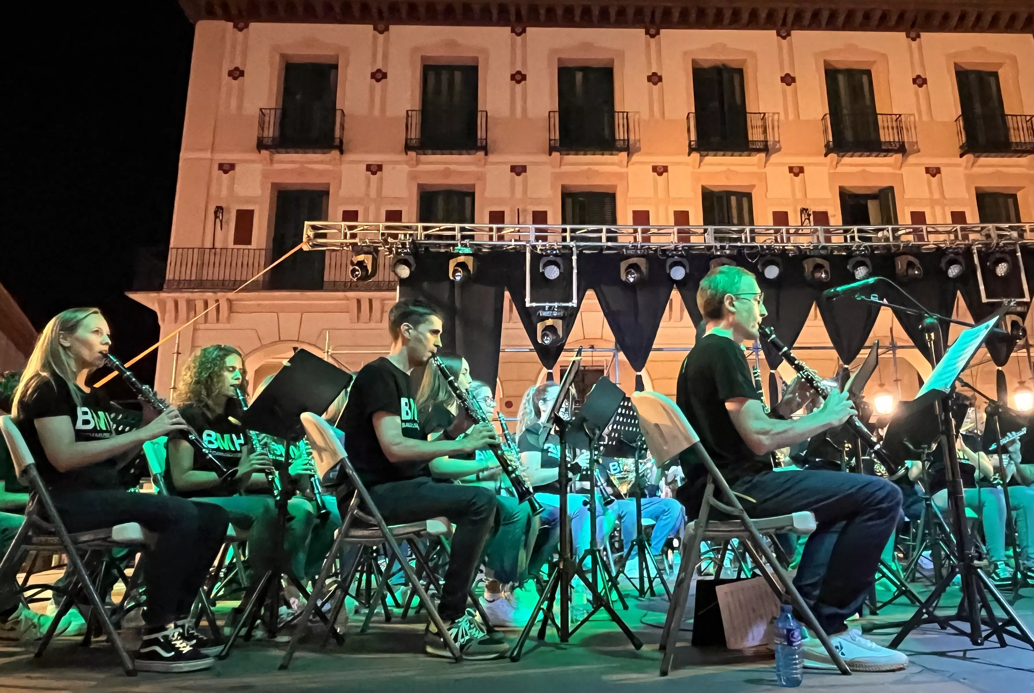 Concierto de la Banda de Música de Huesca a beneficio de la AECC. Foto Mercedes Manterola