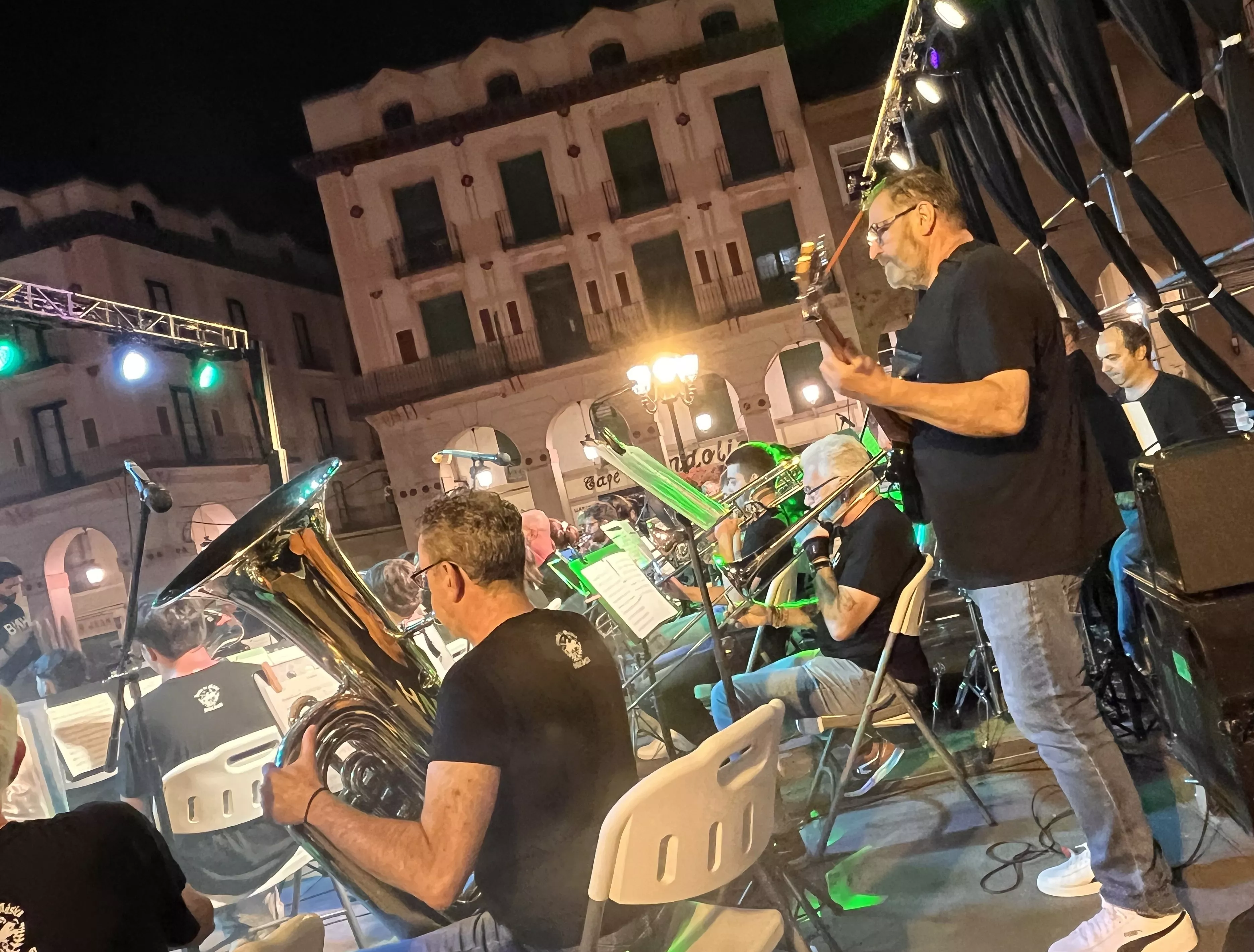 Concierto de la Banda de Música de Huesca a beneficio de la AECC. Foto Mercedes Manterola