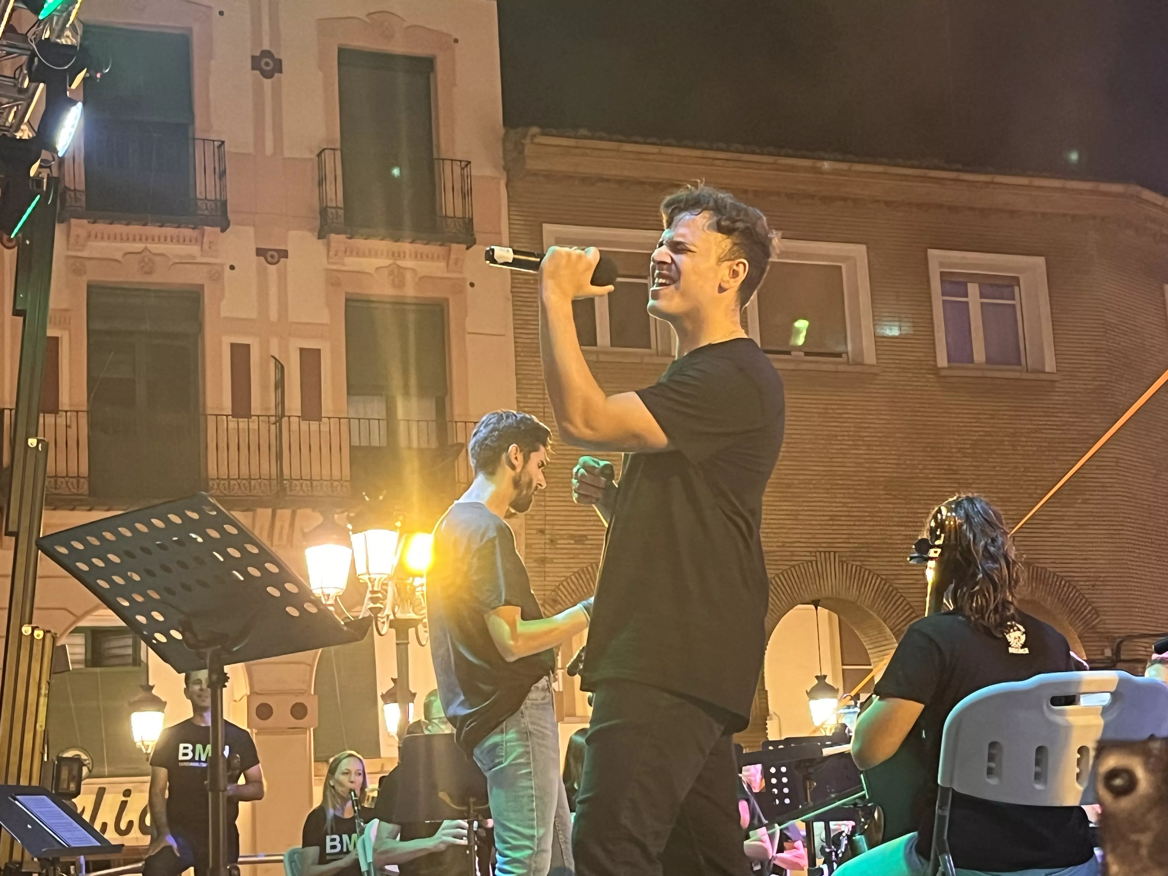 Concierto de la Banda de Música de Huesca a beneficio de la AECC. Foto Mercedes Manterola