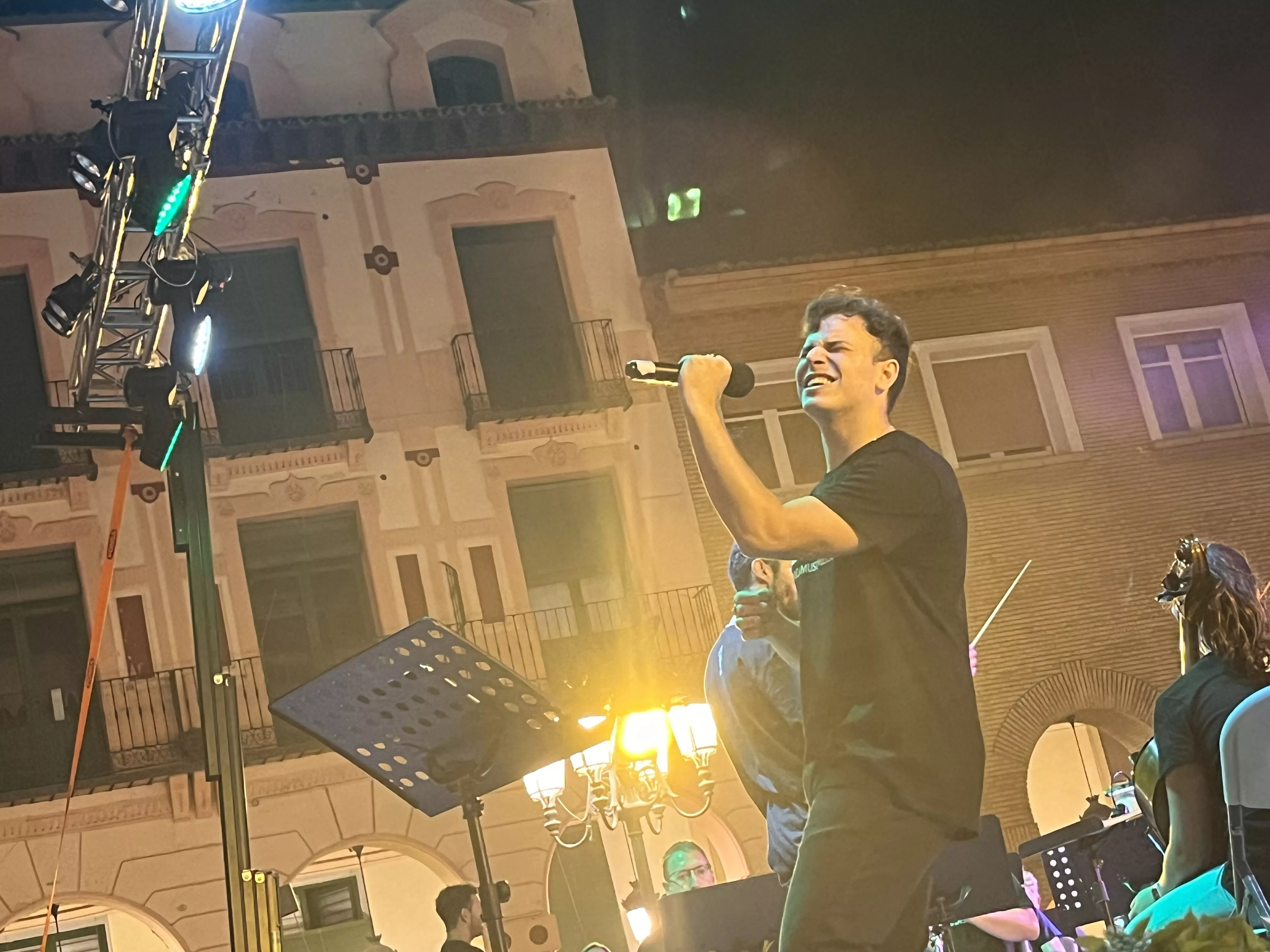 Concierto de la Banda de Música de Huesca a beneficio de la AECC. Foto Mercedes Manterola