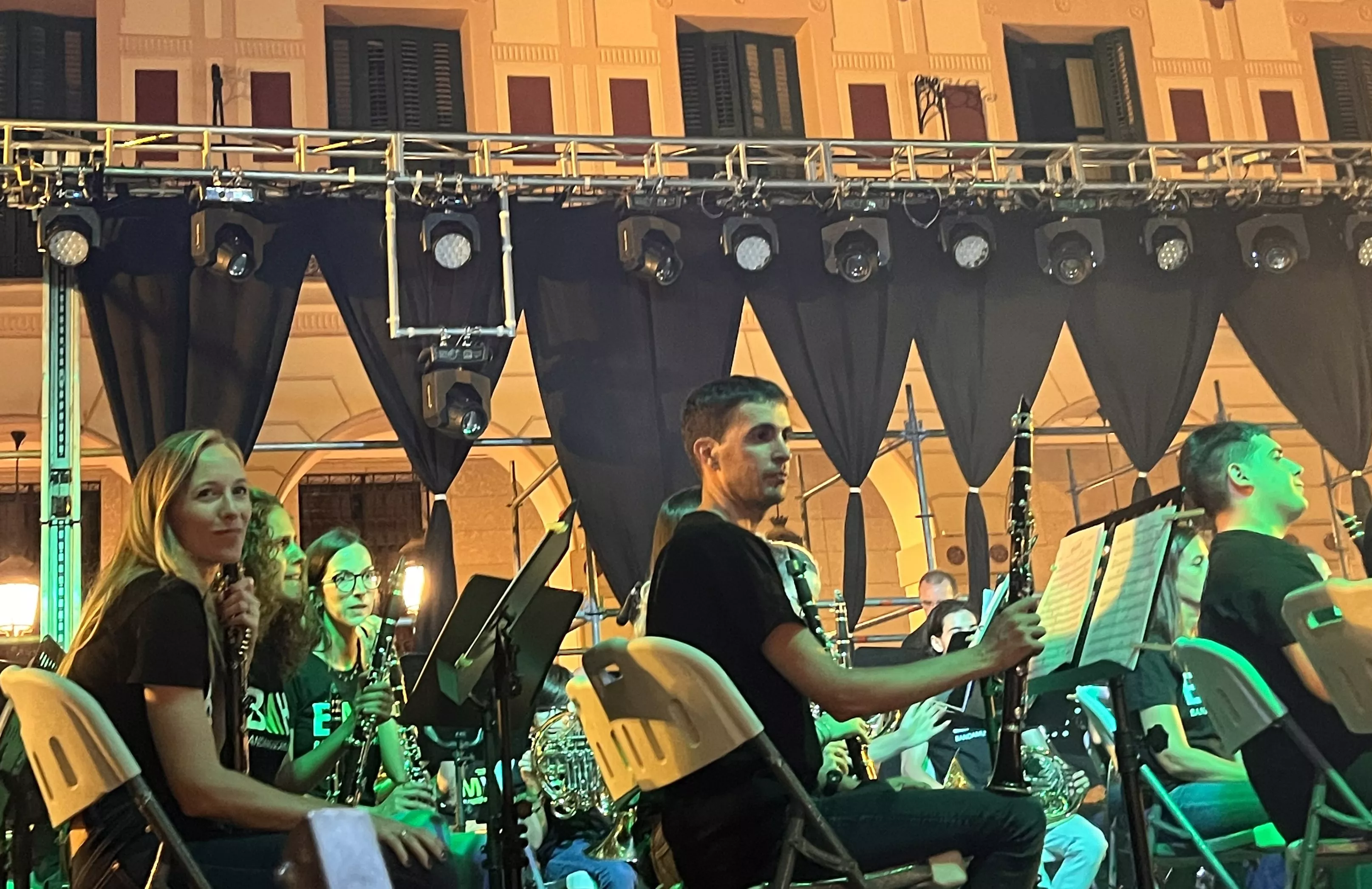 Concierto de la Banda de Música de Huesca a beneficio de la AECC. Foto Mercedes Manterola