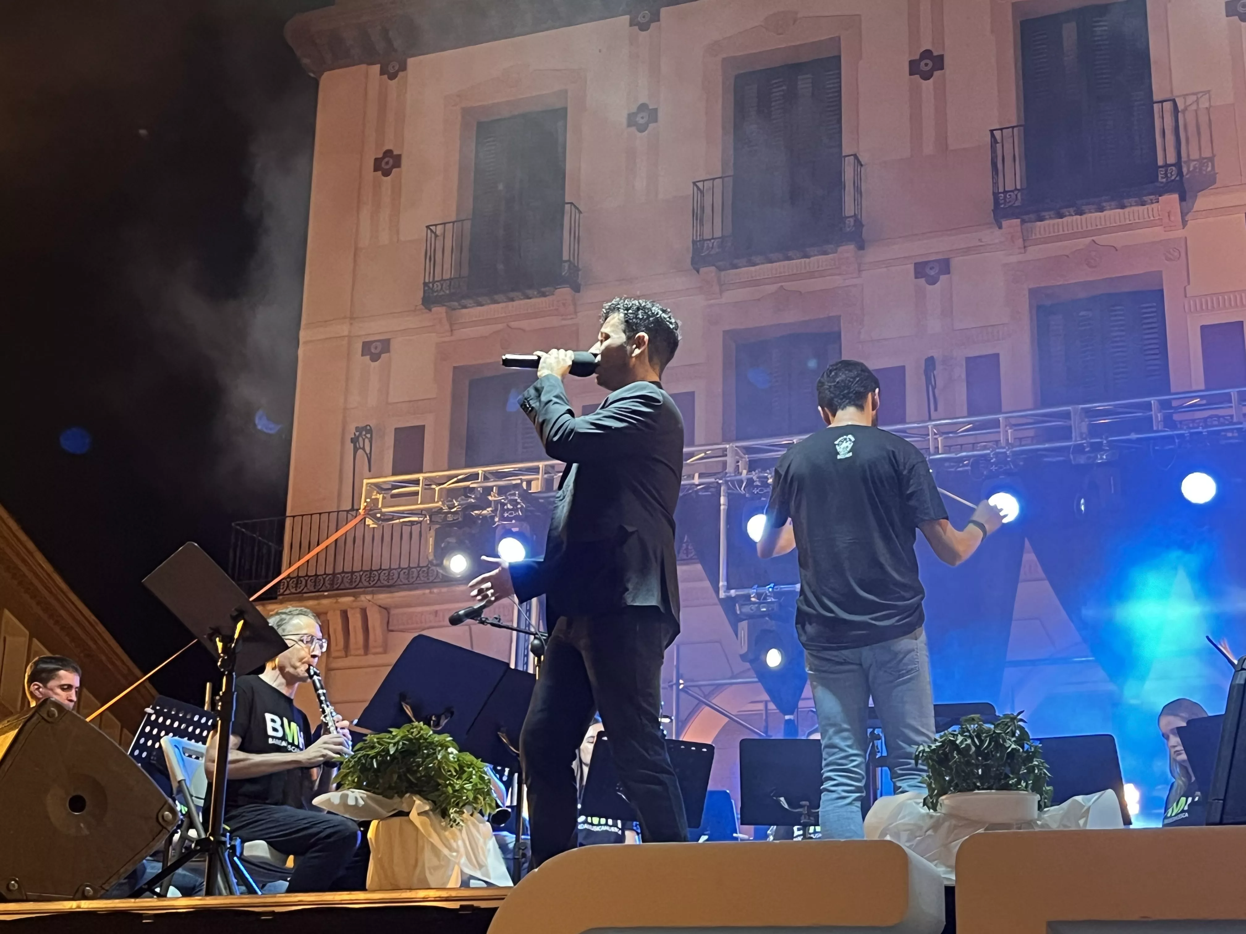 Concierto de la Banda de Música de Huesca a beneficio de la AECC. Foto Mercedes Manterola