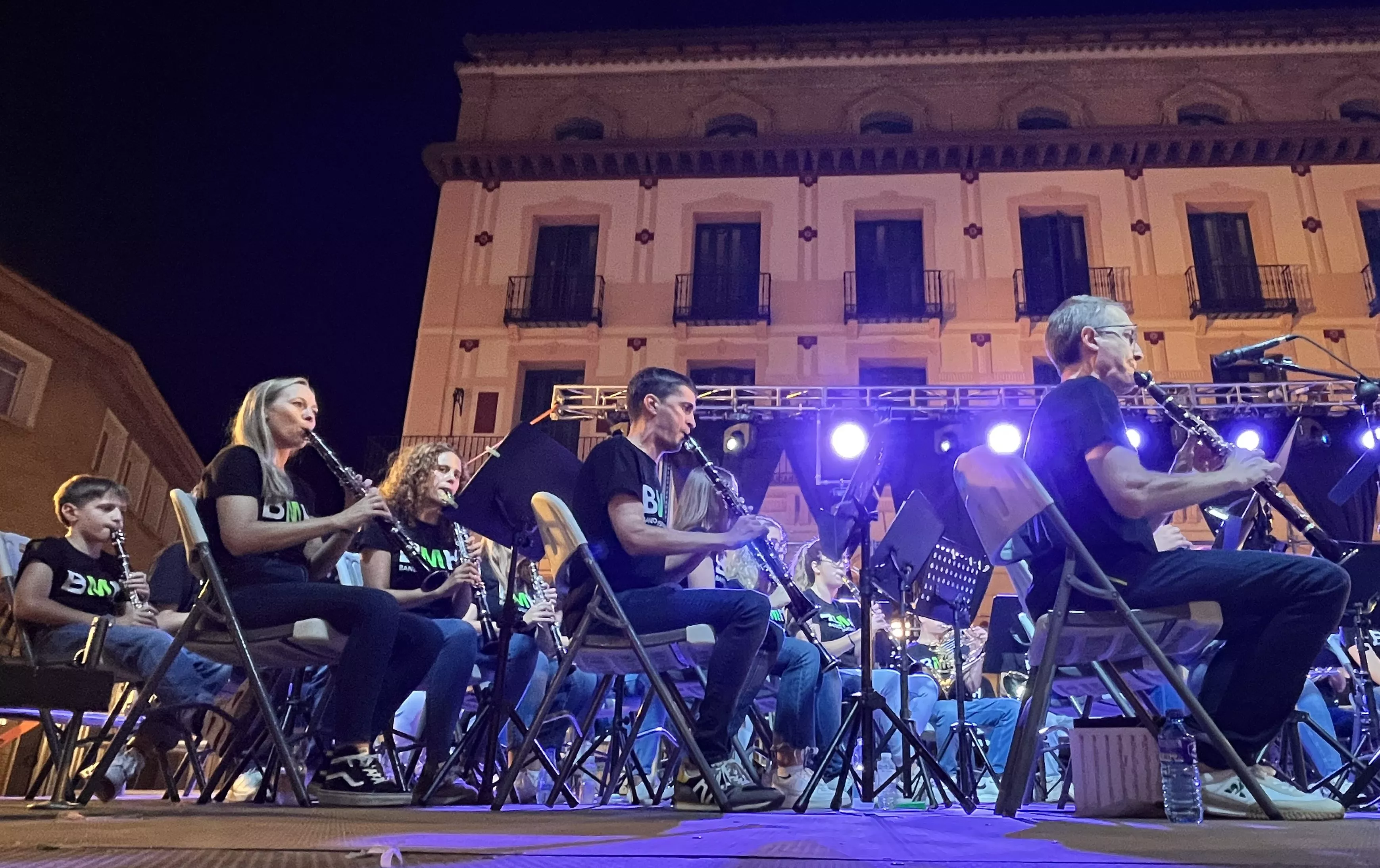 Concierto de la Banda de Música de Huesca a beneficio de la AECC. Foto Mercedes Manterola