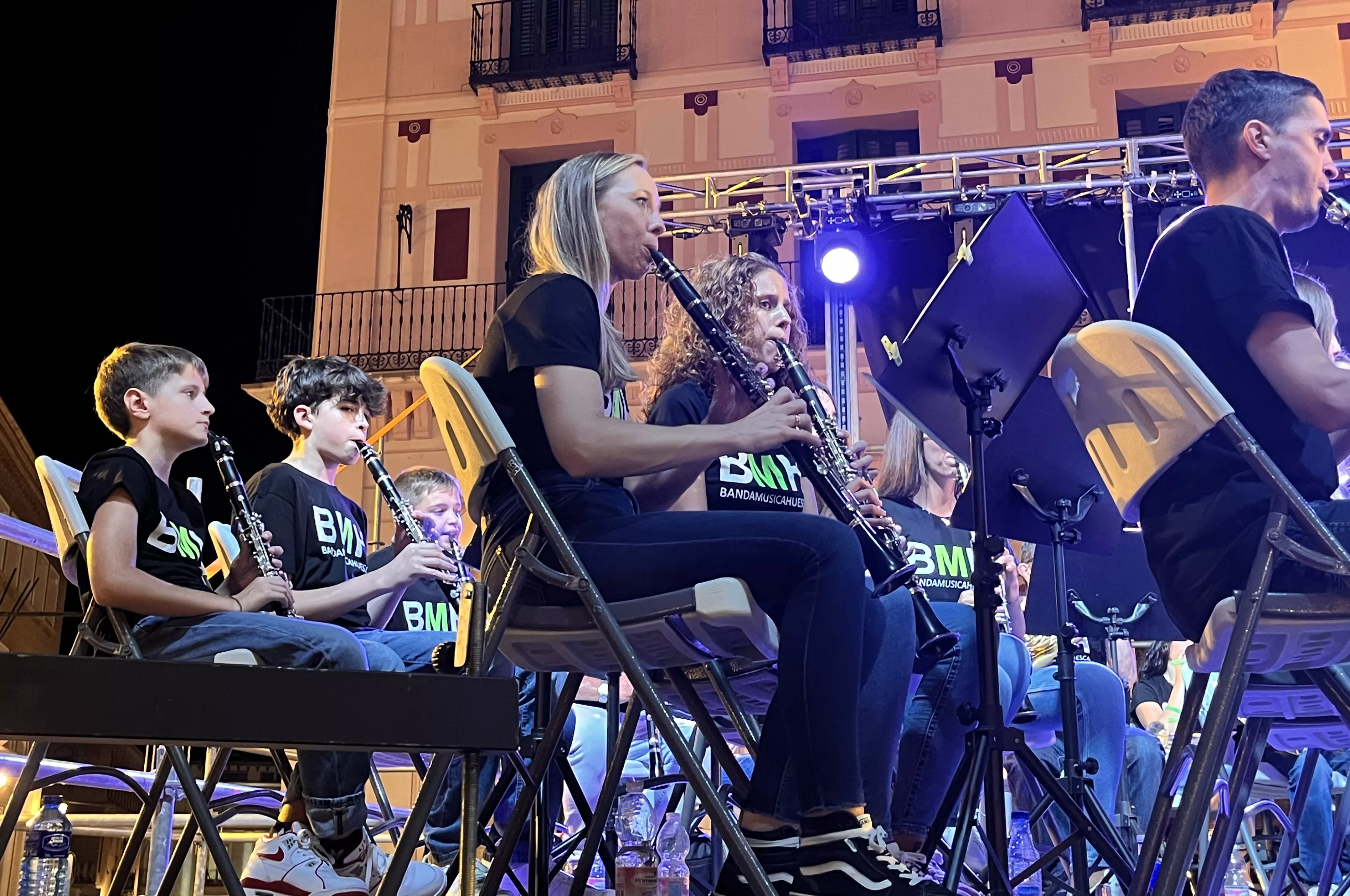 Concierto de la Banda de Música de Huesca a beneficio de la AECC. Foto Mercedes Manterola