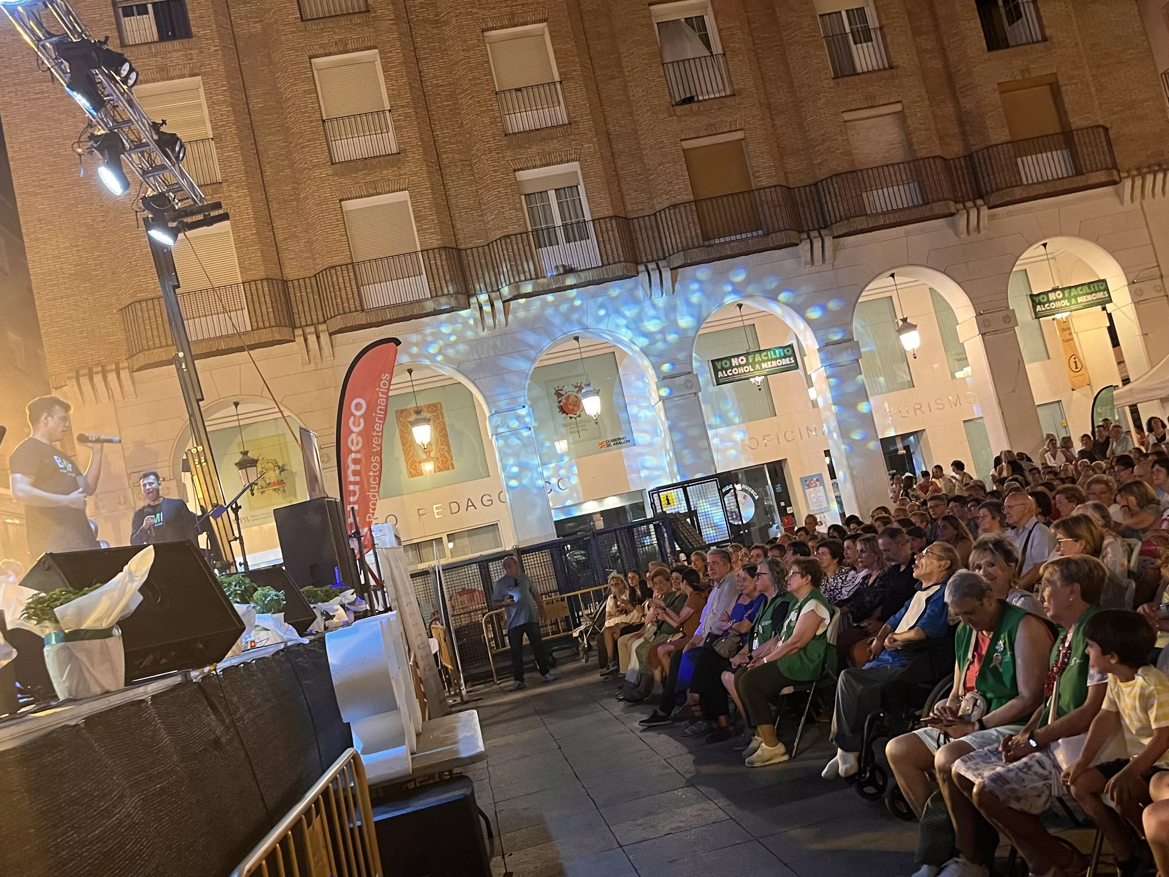 Concierto de la Banda de Música de Huesca a beneficio de la AECC. Foto Mercedes Manterola