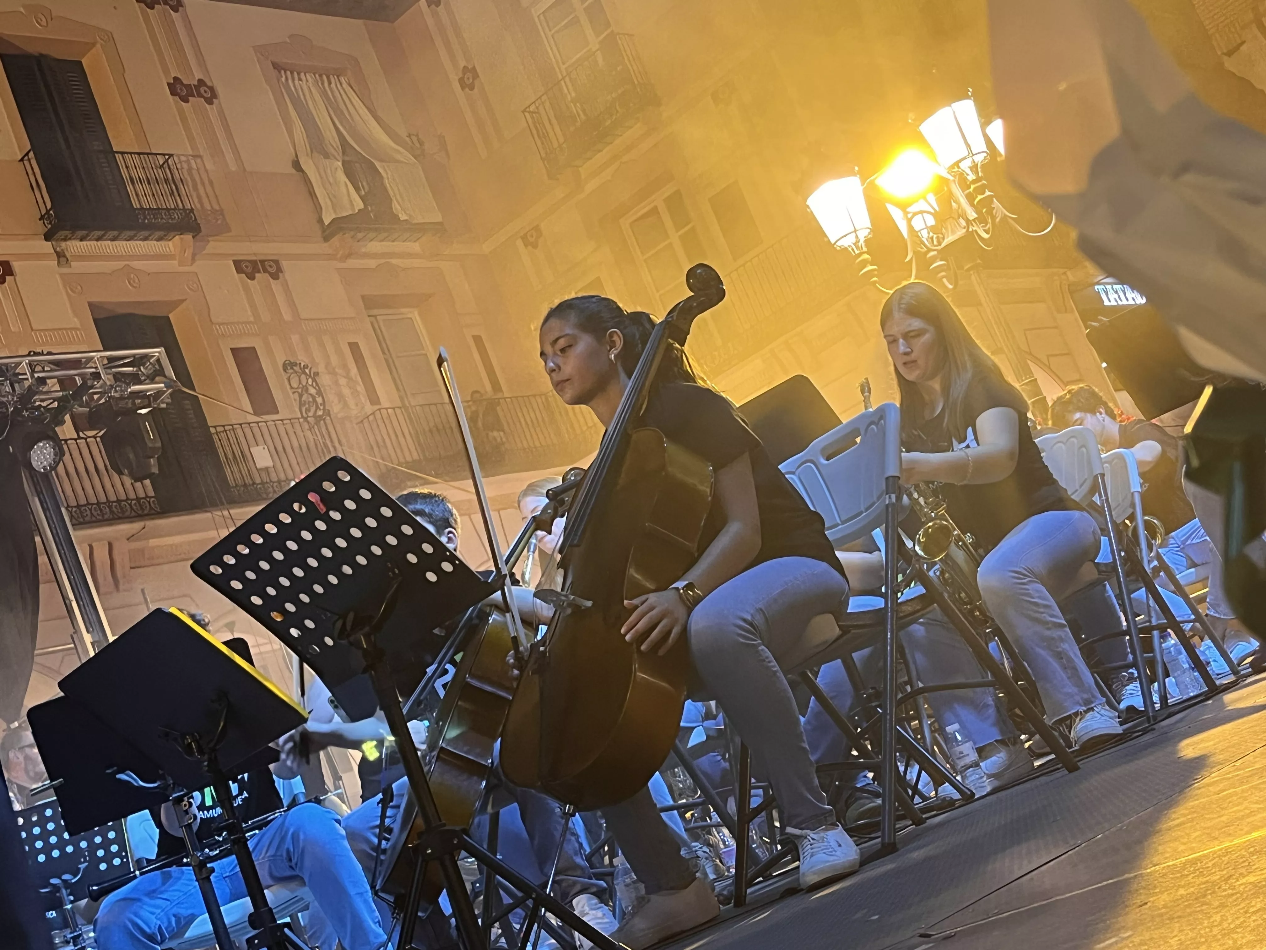 Concierto de la Banda de Música de Huesca a beneficio de la AECC. Foto Mercedes Manterola