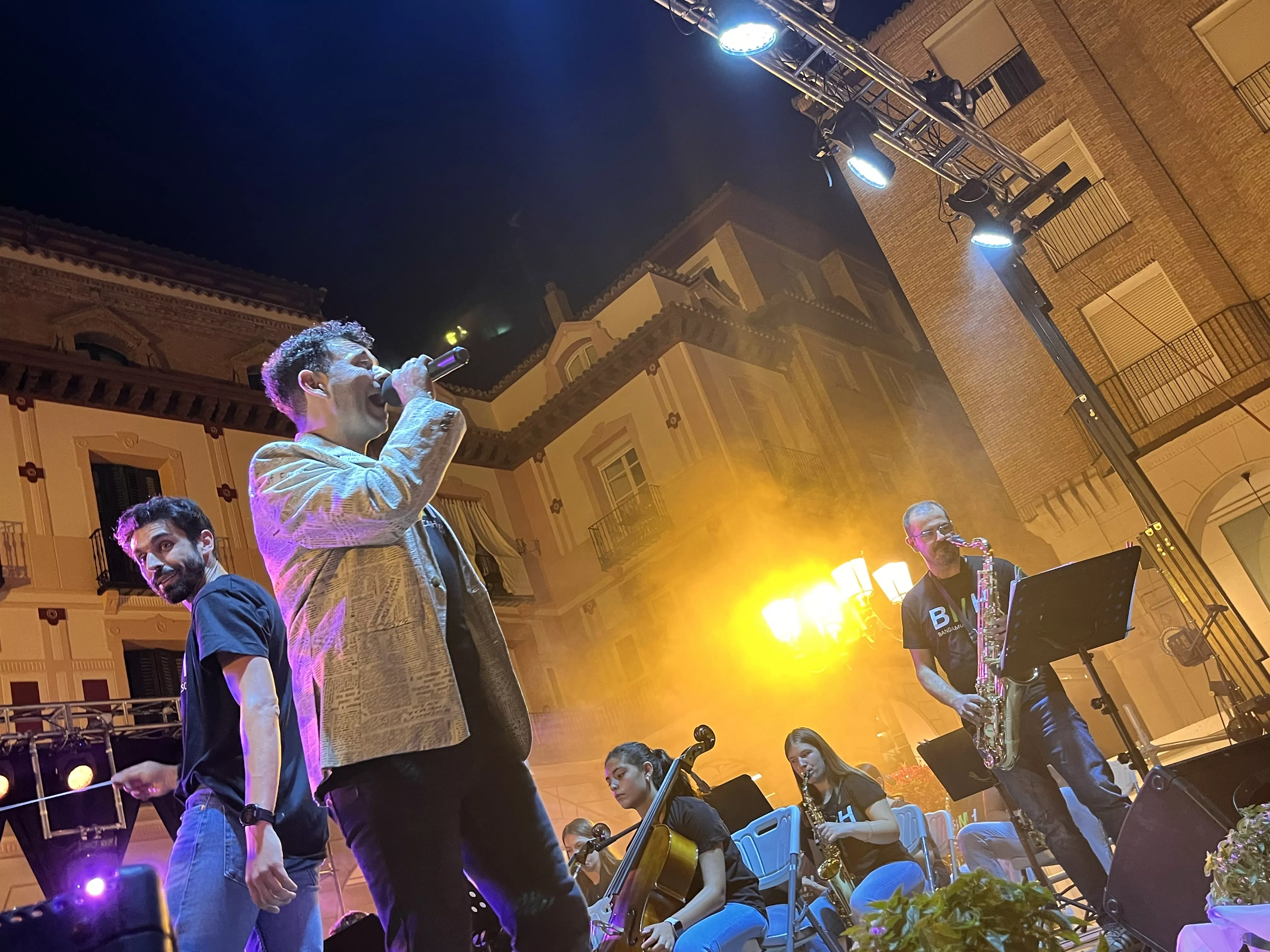 Concierto de la Banda de Música de Huesca a beneficio de la AECC. Foto Mercedes Manterola