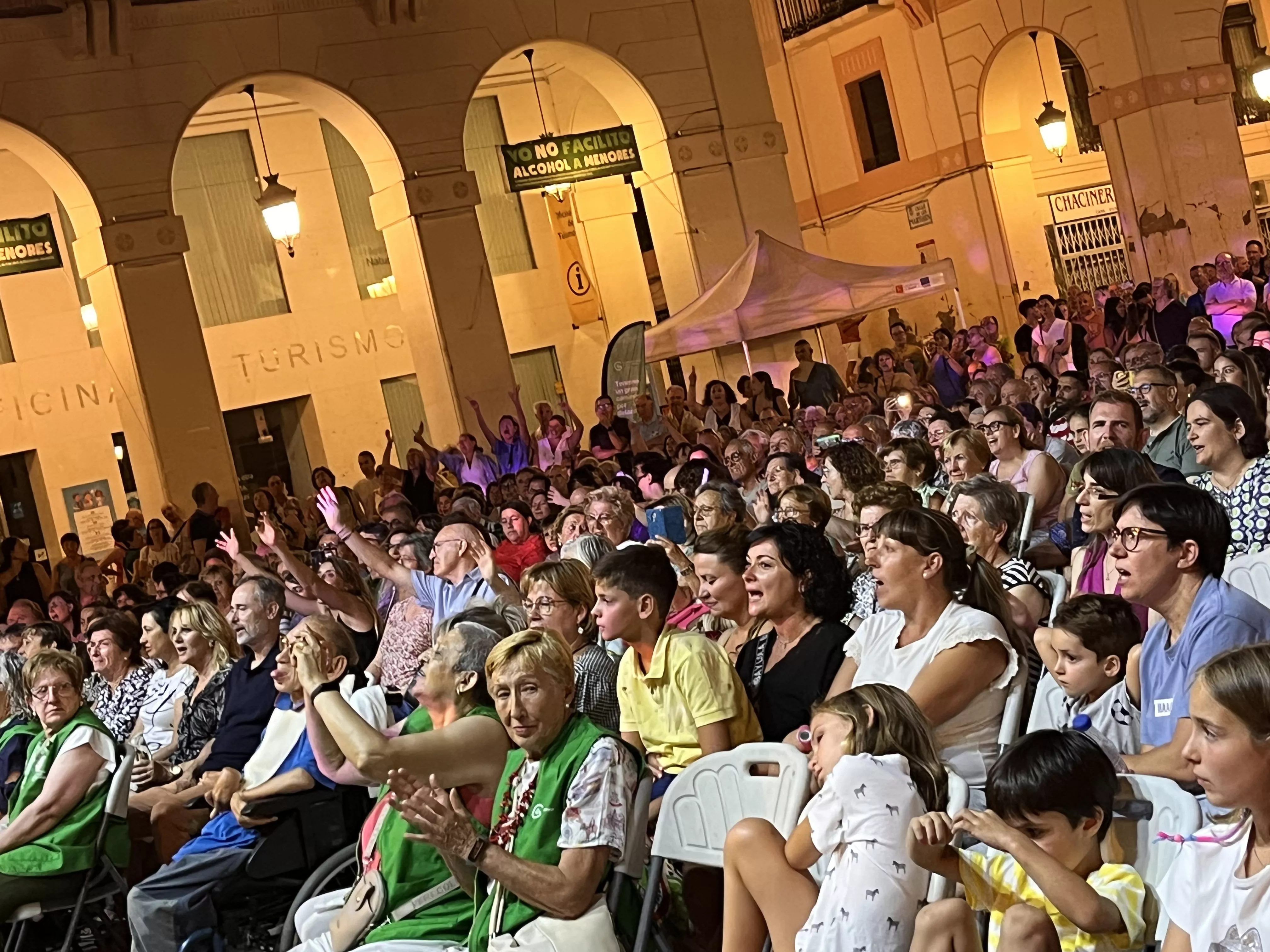 Concierto de la Banda de Música de Huesca a beneficio de la AECC. Foto Mercedes Manterola