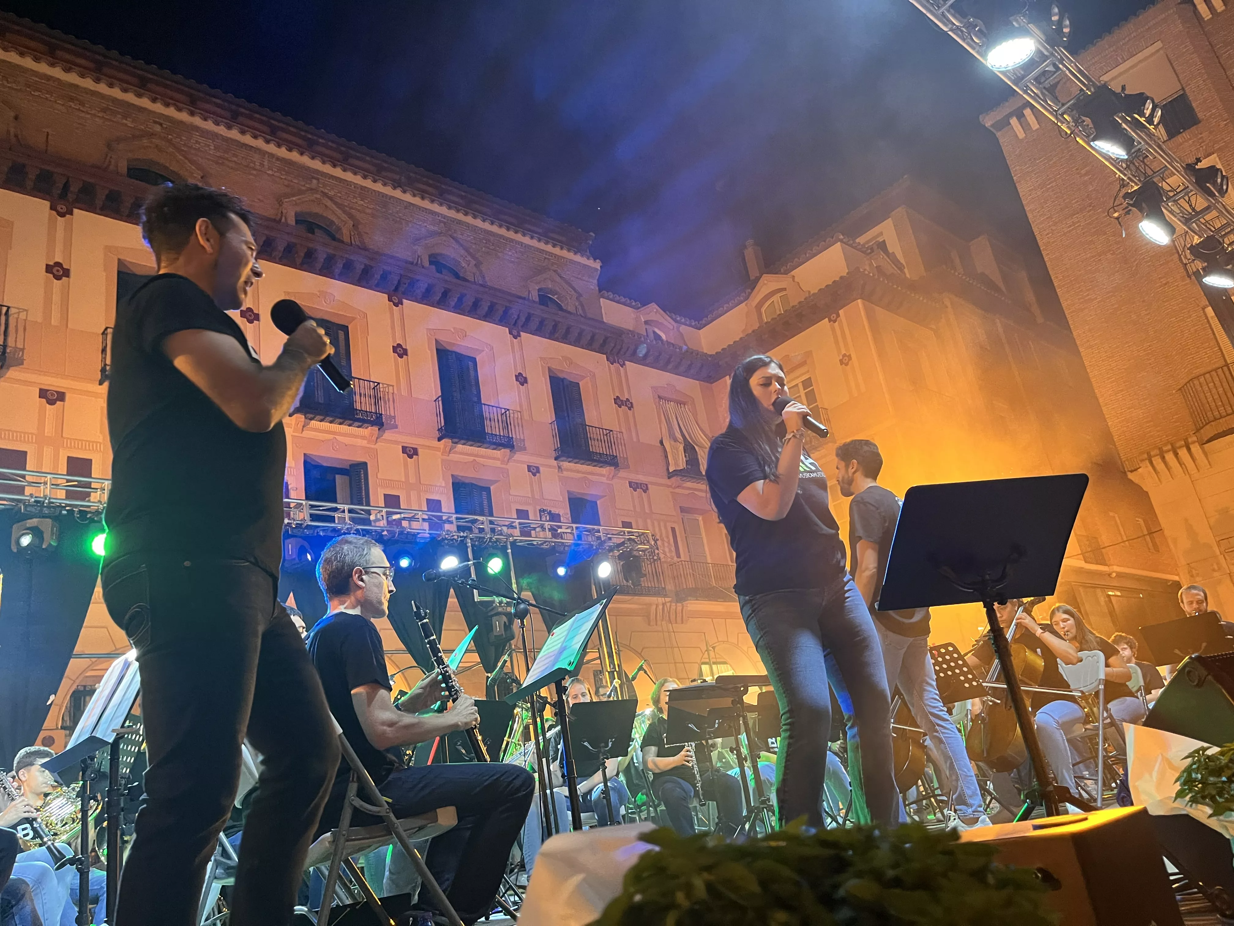 Concierto de la Banda de Música de Huesca a beneficio de la AECC. Foto Mercedes Manterola