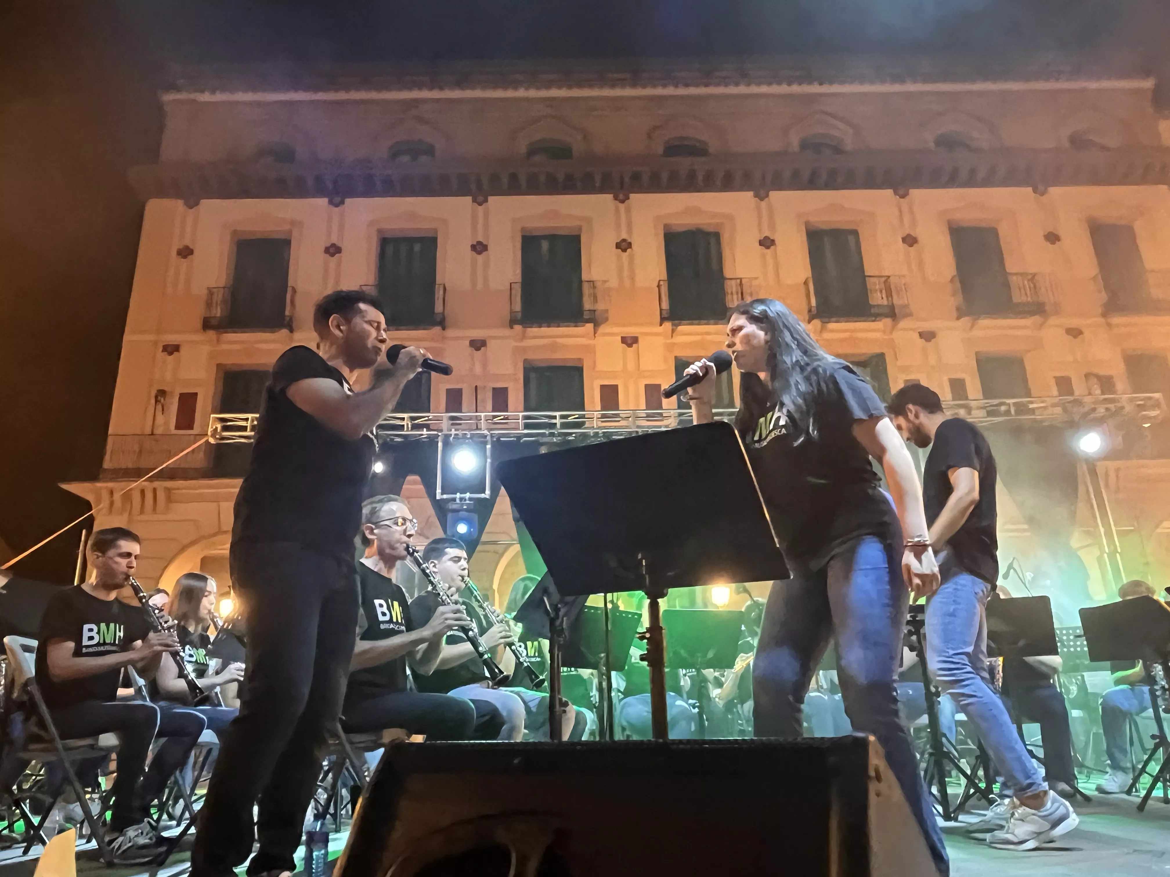 Concierto de la Banda de Música de Huesca a beneficio de la AECC. Foto Mercedes Manterola