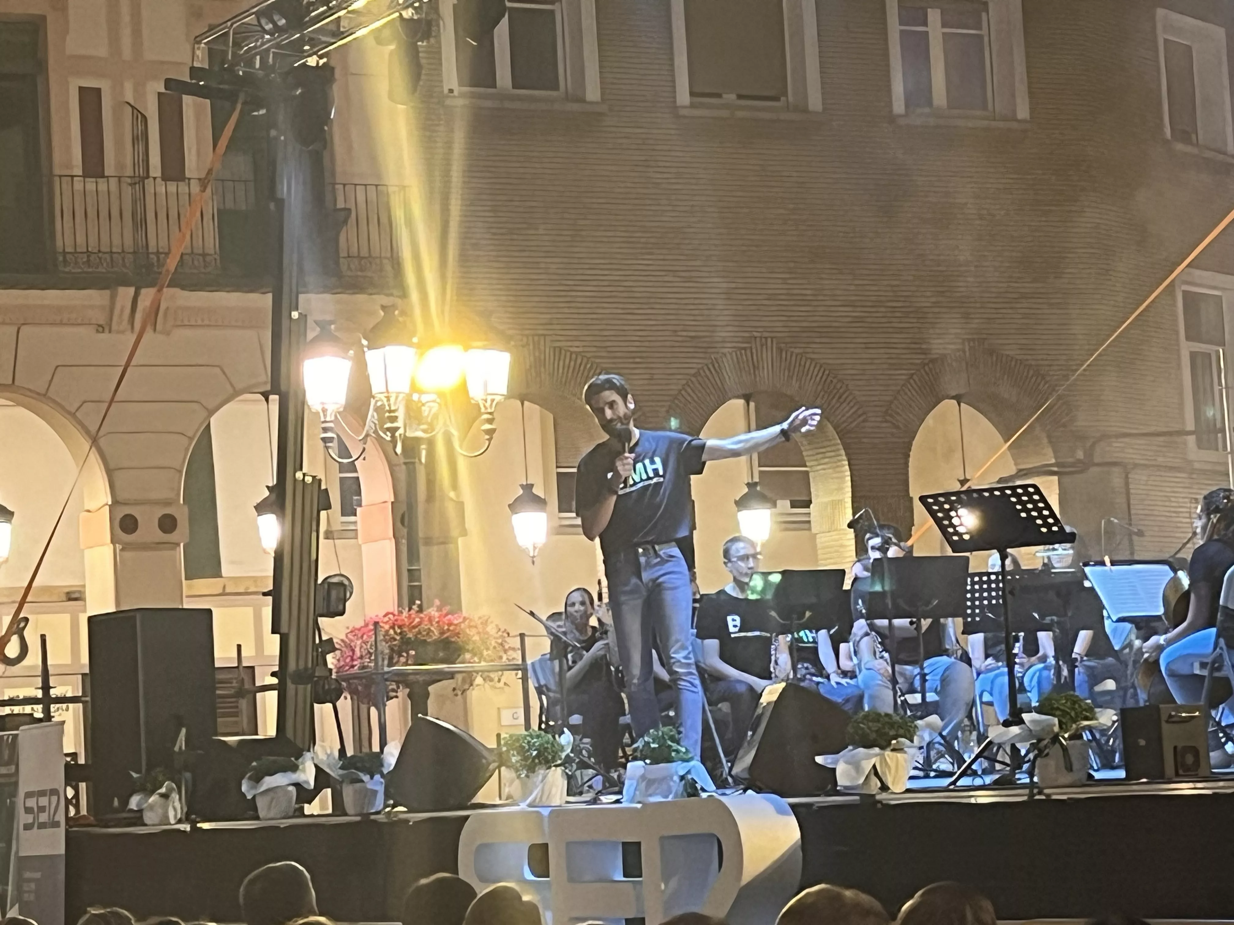 Concierto de la Banda de Música de Huesca a beneficio de la AECC. Foto Mercedes Manterola