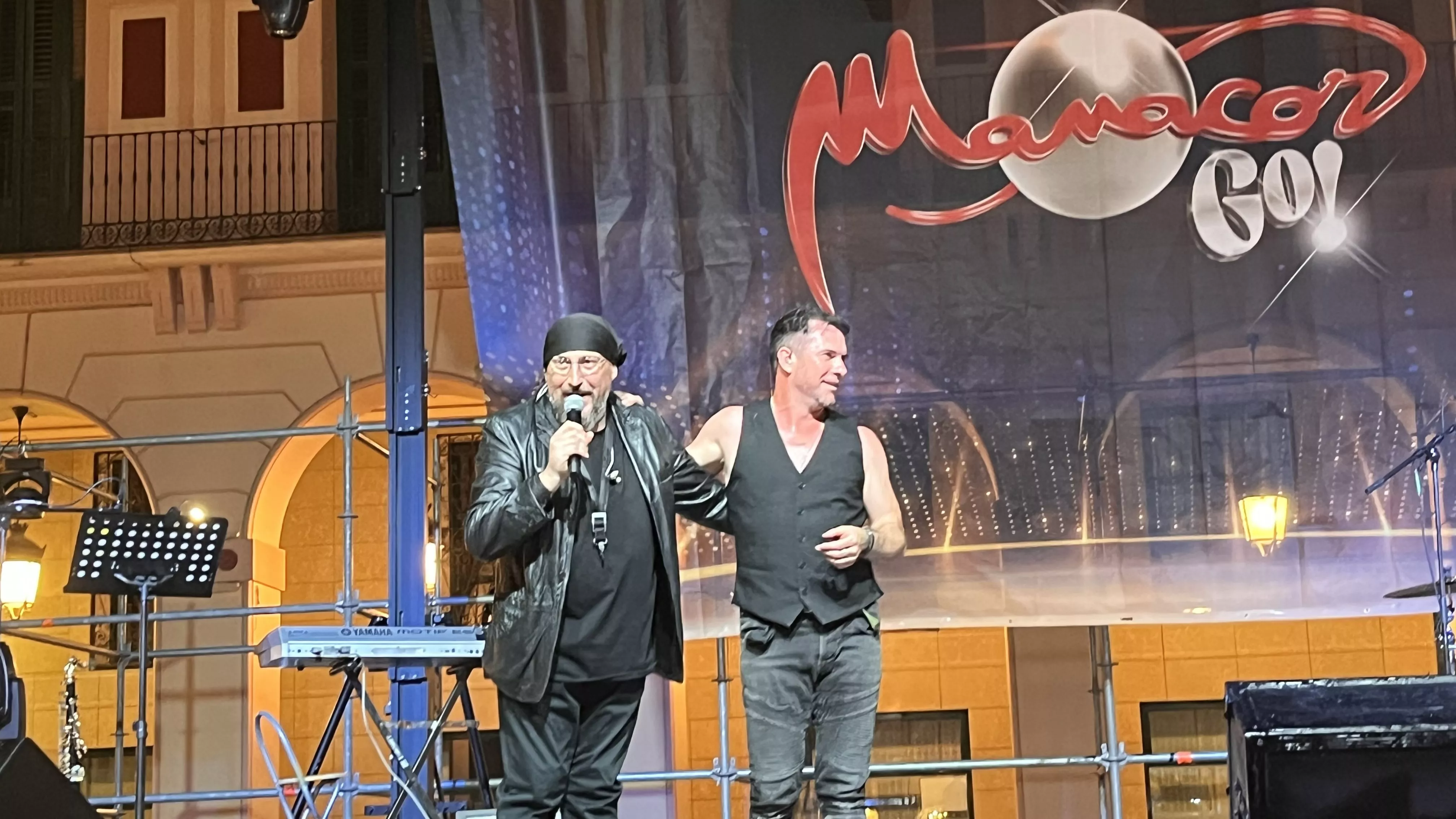 Actuación de Manacor Go! en la plaza López Allué. Foto Mercedes Manterola