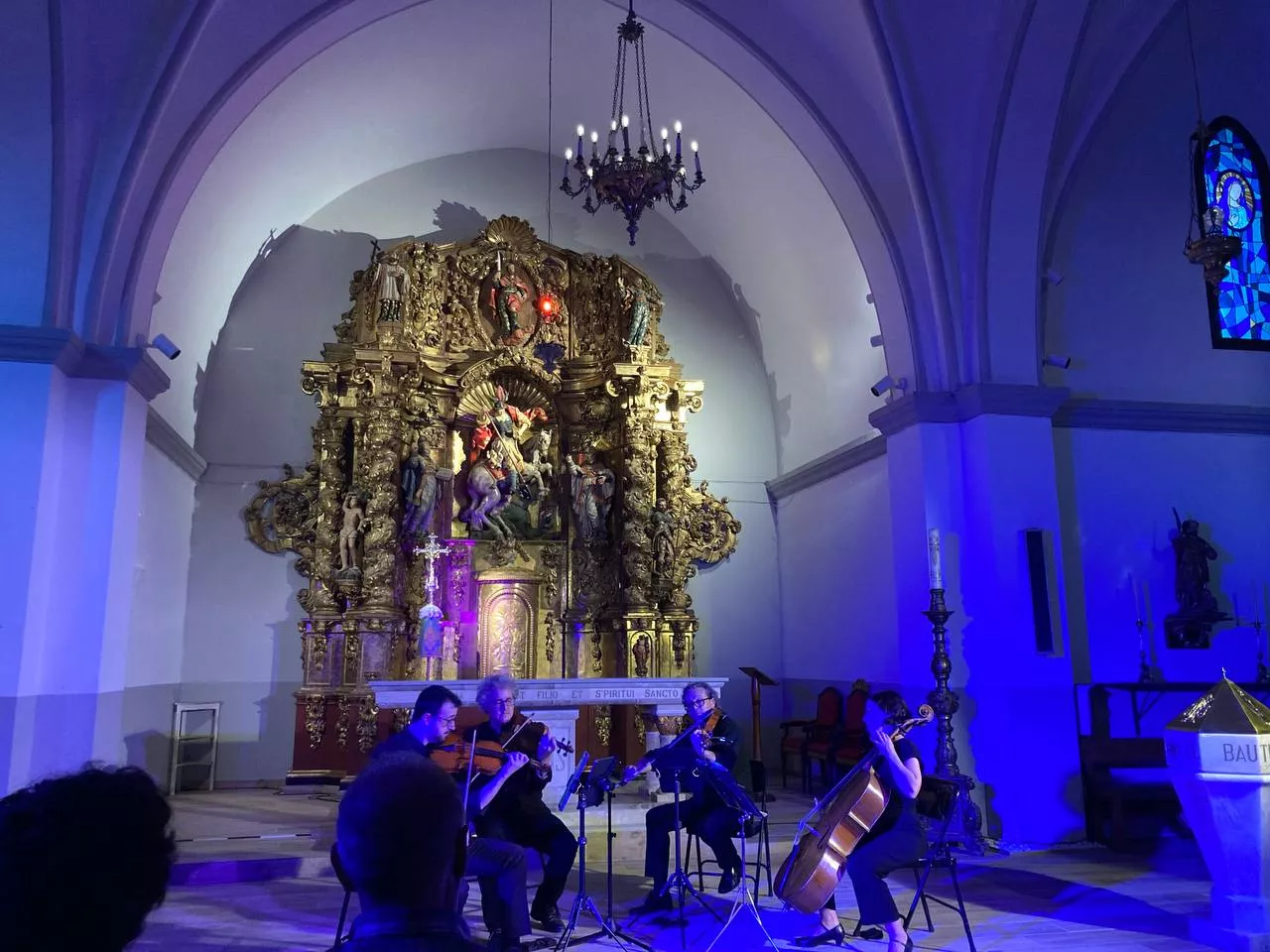 El Trovar en la iglesia de San Jorge de Alcalá de Gurrea
