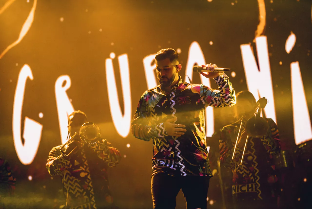 Grupo Niche. Foto Jaime Oriz