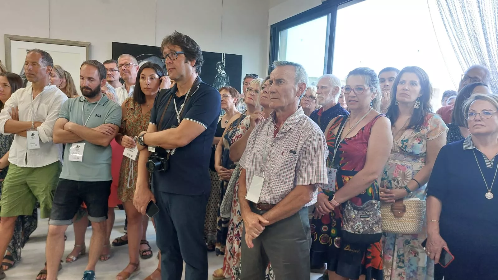 Inauguración de la Fundación Vanes en Sabayés