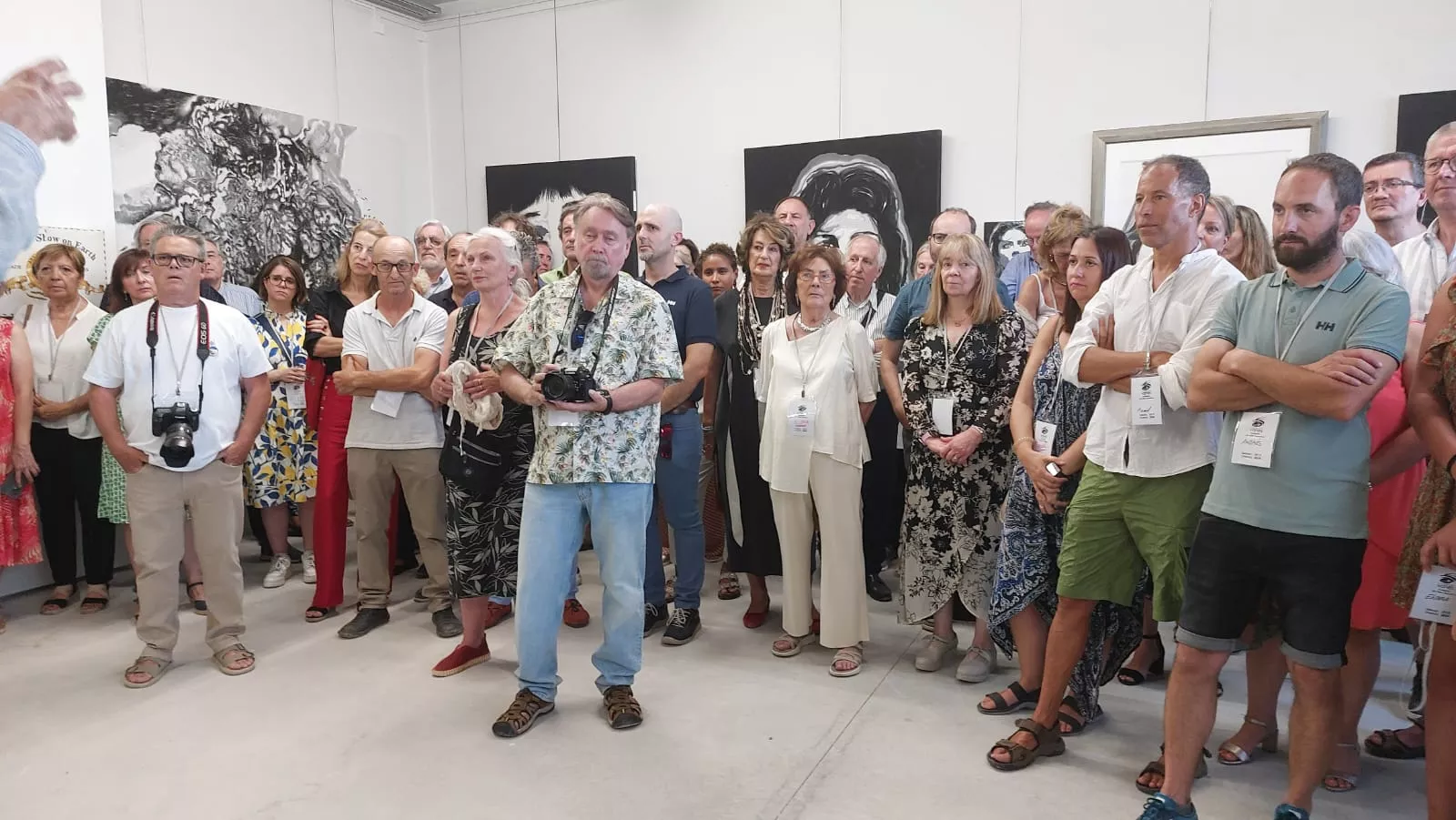 Inauguración de la Fundación Vanes en Sabayés