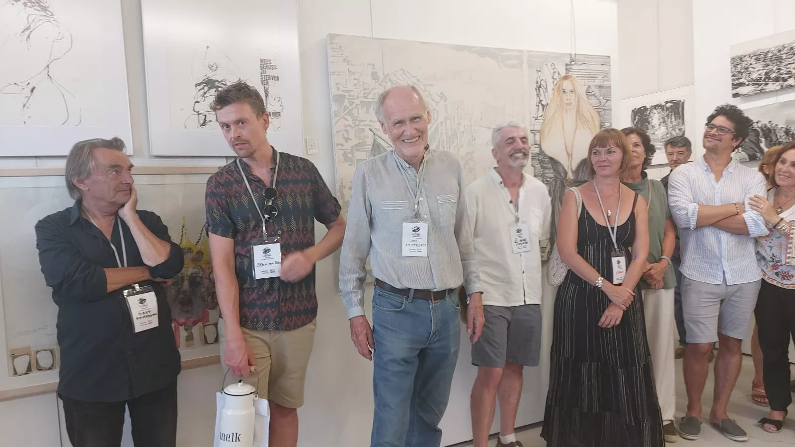 Inauguración de la Fundación Vanes en Sabayés