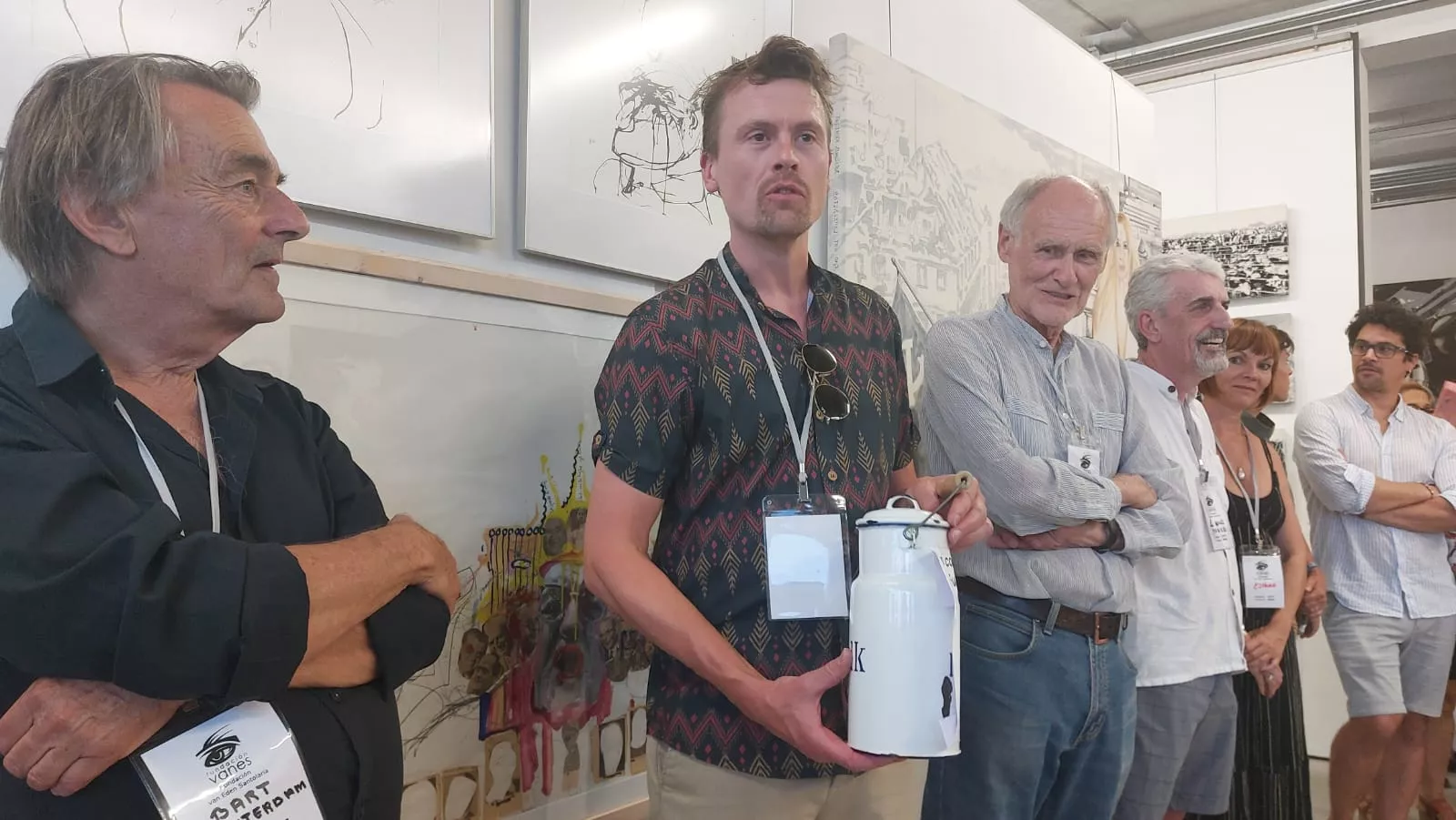 Inauguración de la Fundación Vanes en Sabayés