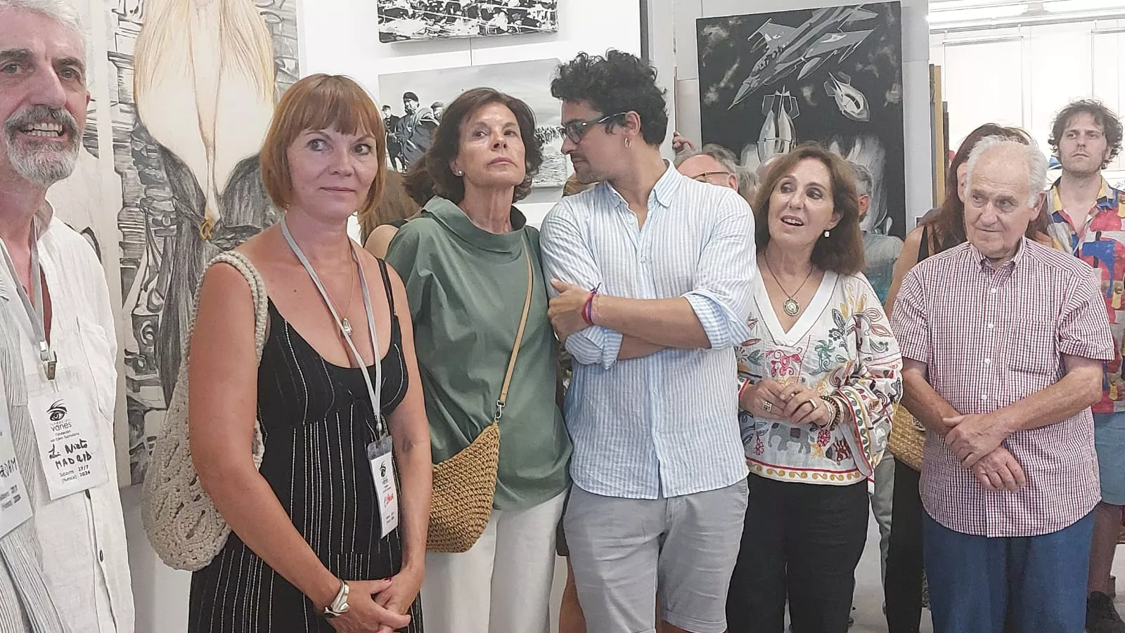 Inauguración de la Fundación Vanes en Sabayés