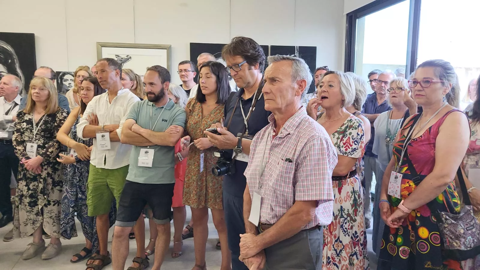 Inauguración de la Fundación Vanes en Sabayés