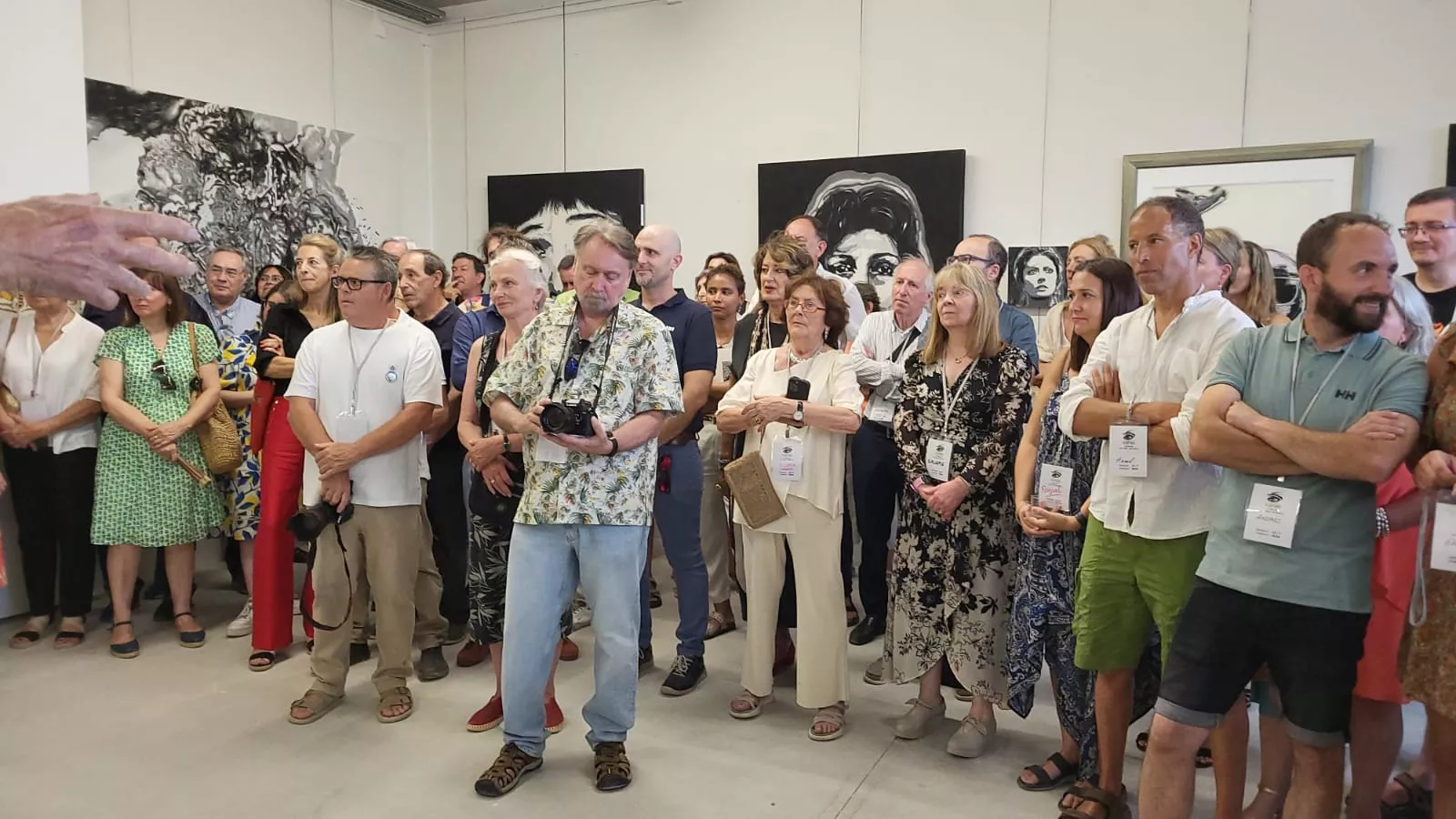 Inauguración de la Fundación Vanes en Sabayés