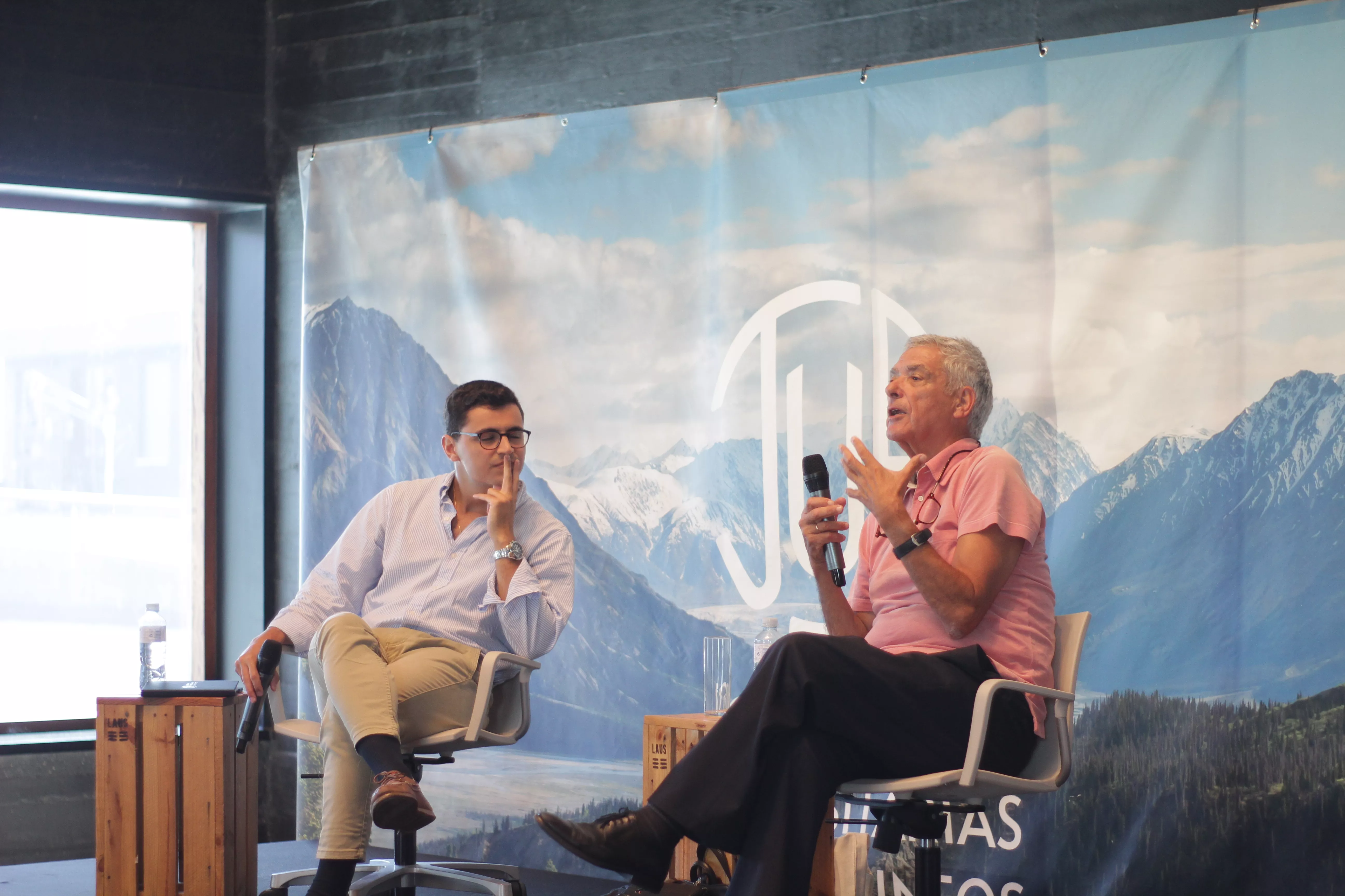 Ángel María Villar en las JUP en Barbastro