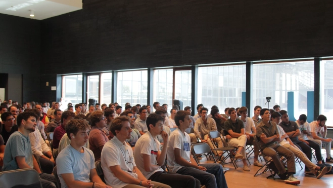 Participantes en las Jornadas Universitarias de los Pirineos Participantes en las Jornadas Universitarias de los Pirineos