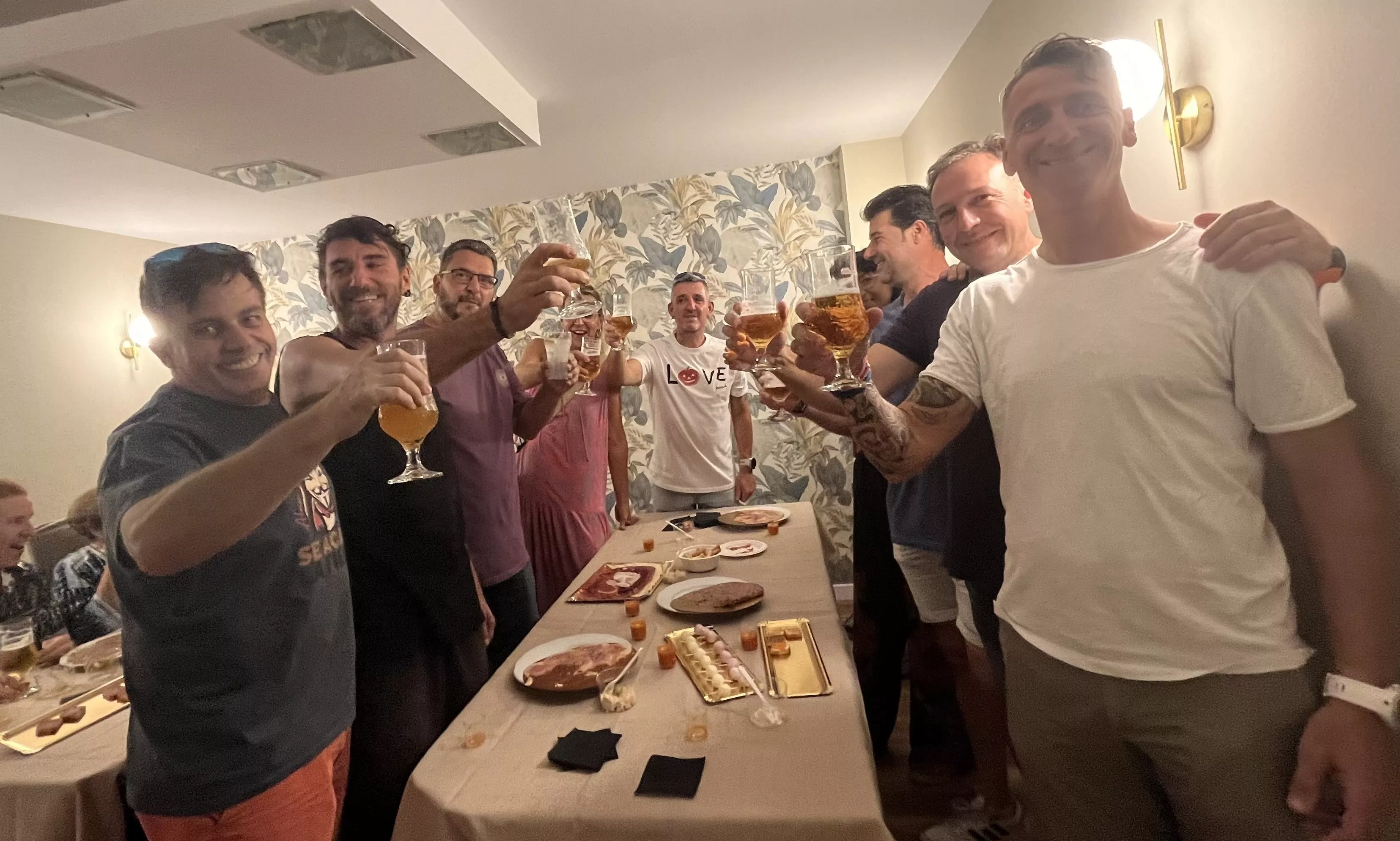 Inauguración de El Bar de Jorge en su nueva ubicación en Huesca, Foto Mercedes Manterola