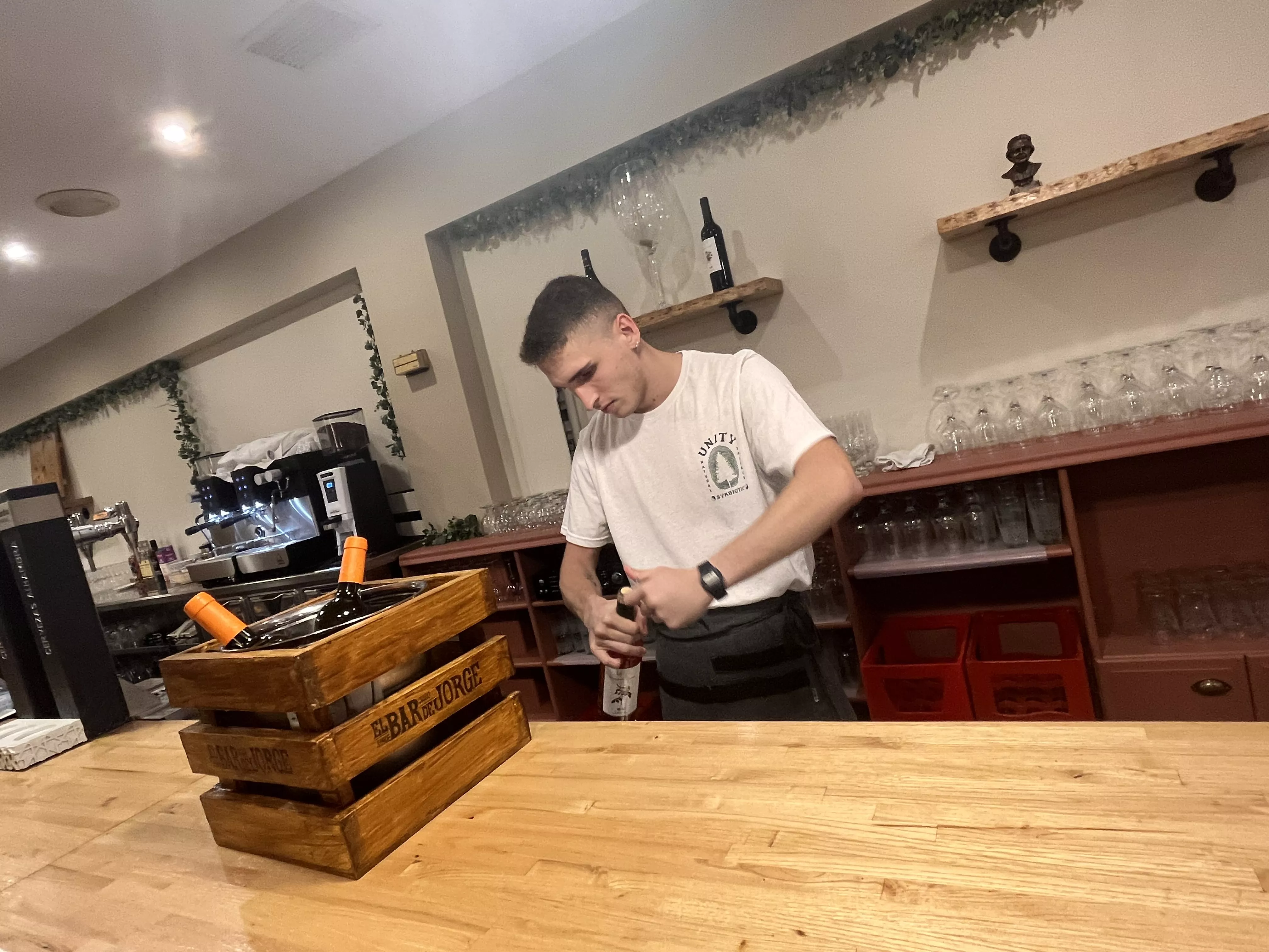 Inauguración de El Bar de Jorge en su nueva ubicación en Huesca, Foto Mercedes Manterola