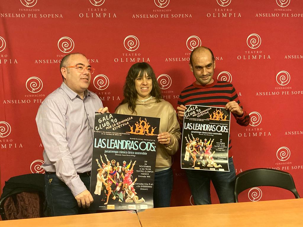 Presentación de la Gala del Club 90 Huesca que se celebrará este domingo. Foto: Adrián Mora