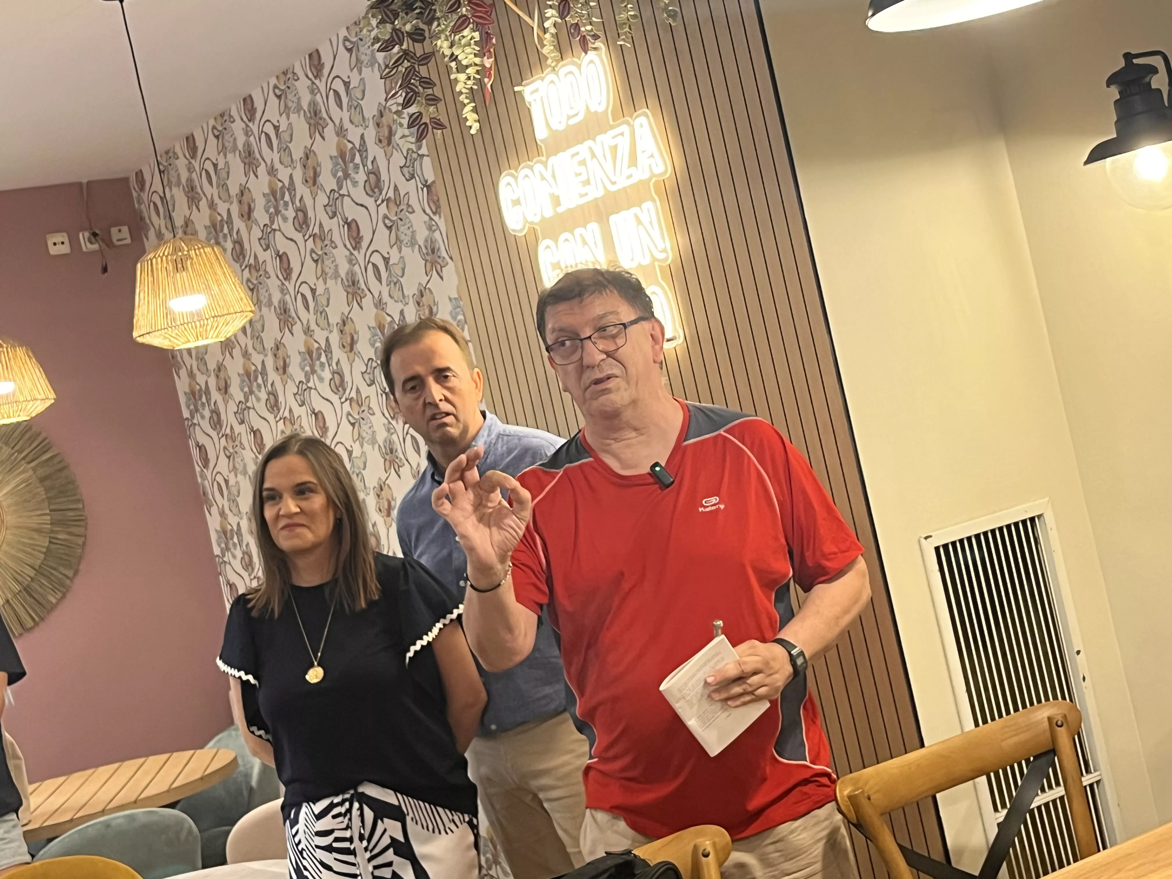 Inauguración de El Bar de Jorge en su nueva ubicación en Huesca, Foto Mercedes Manterola