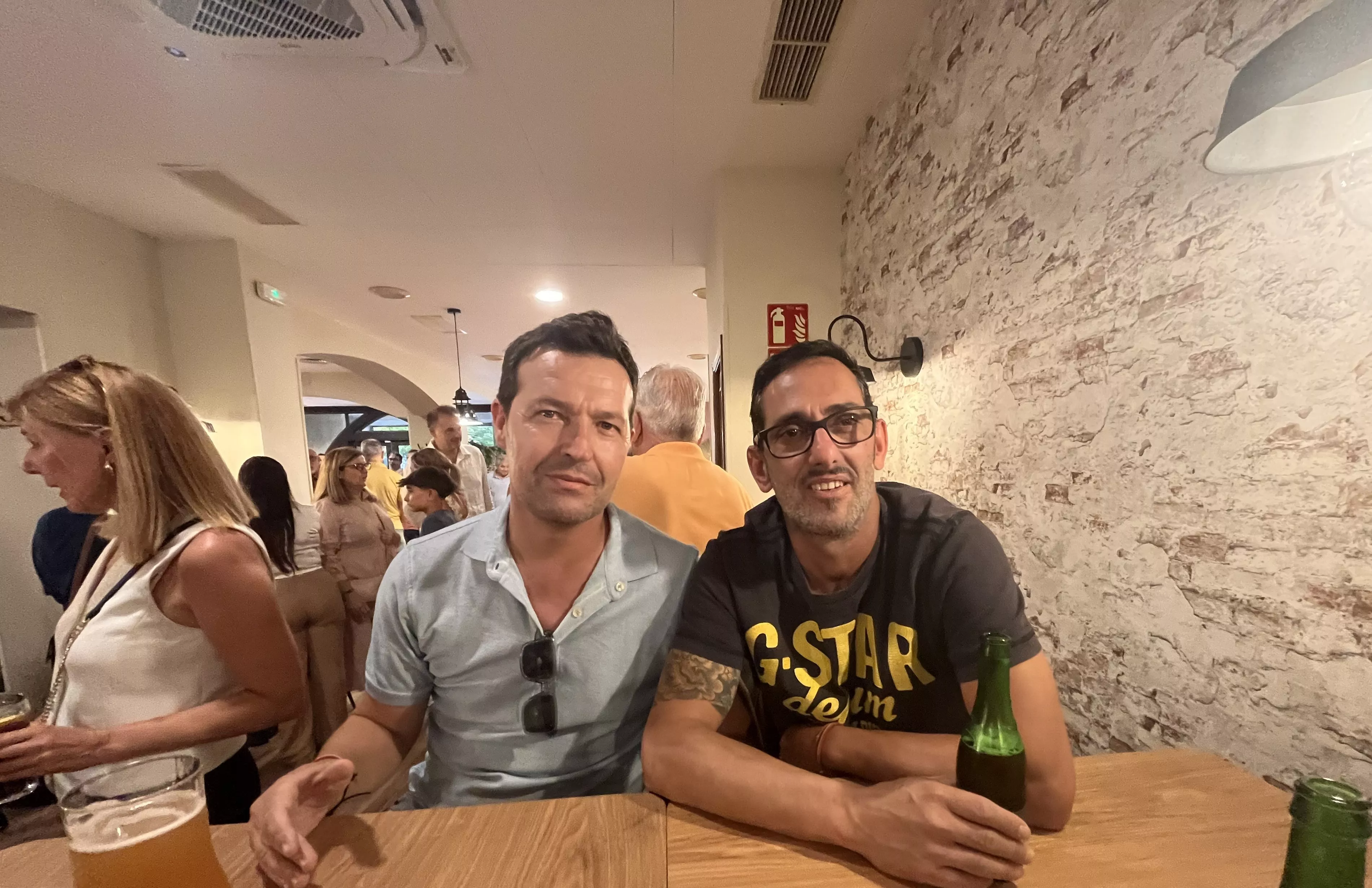 Inauguración de El Bar de Jorge en su nueva ubicación en Huesca, Foto Mercedes Manterola