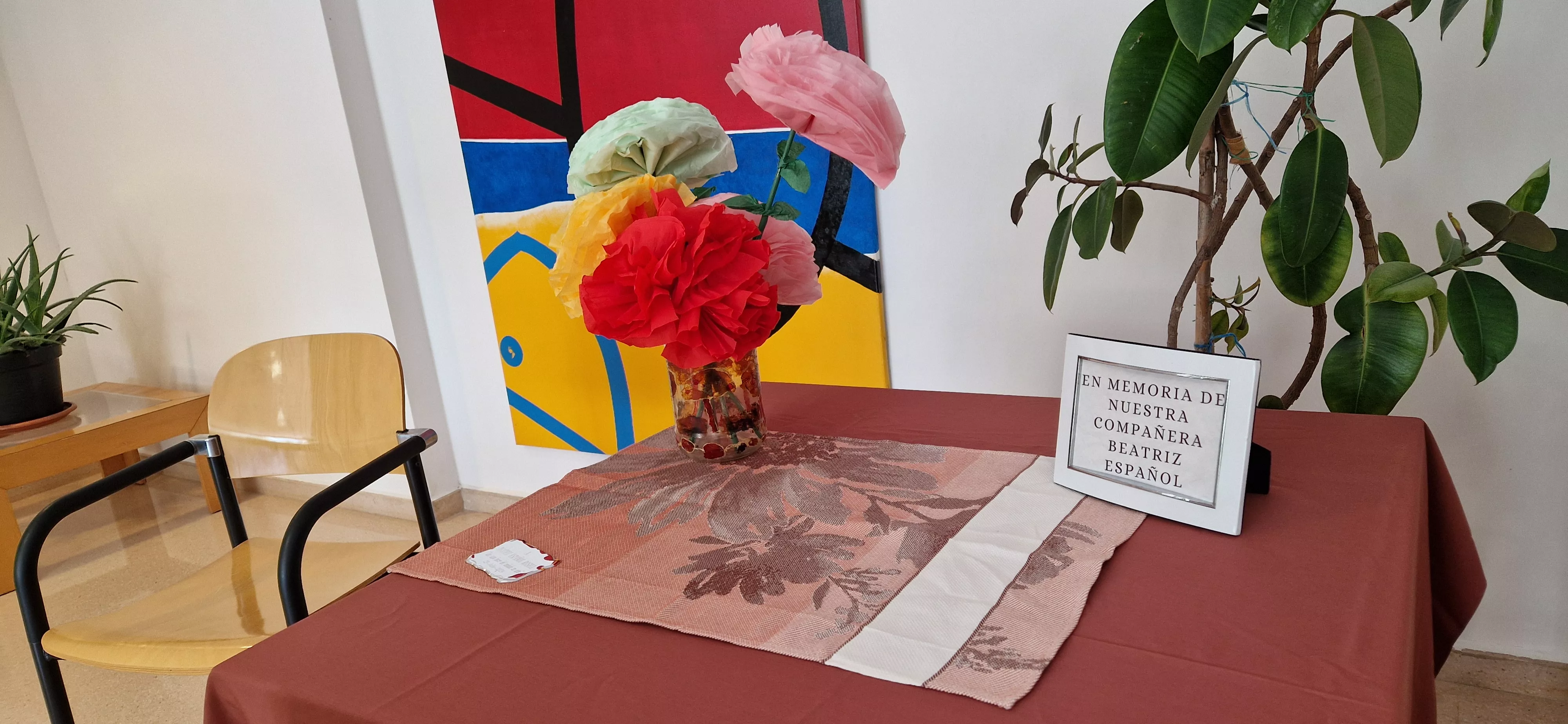 Homenaje a Beatriz Español Rosell. Foto Myriam Martínez