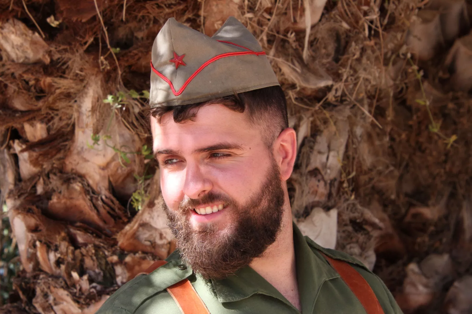 La asociación Primera Línea recreando la batalla del Ebro en Fayón. Foto Carlos Neofato