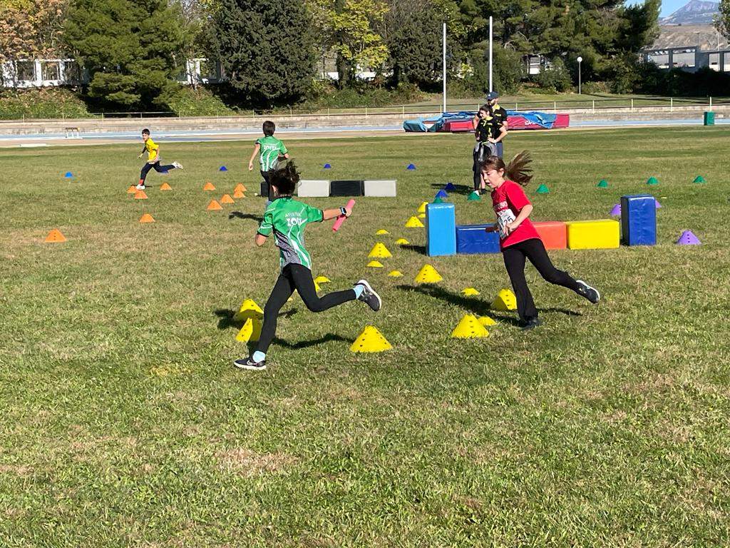 Imagen de la jornada de Atletismo Divertido en la Ciudad Deportiva.