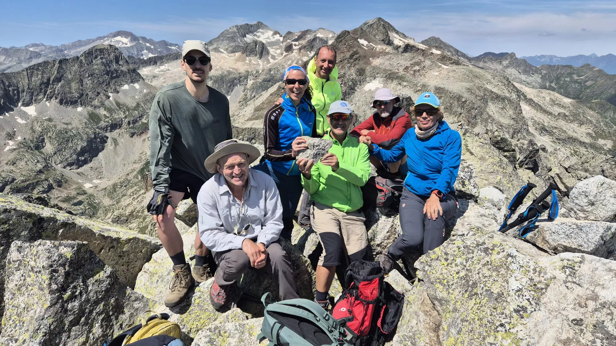 Cumbre del Mall Pintrat. Foto: Peña Guara