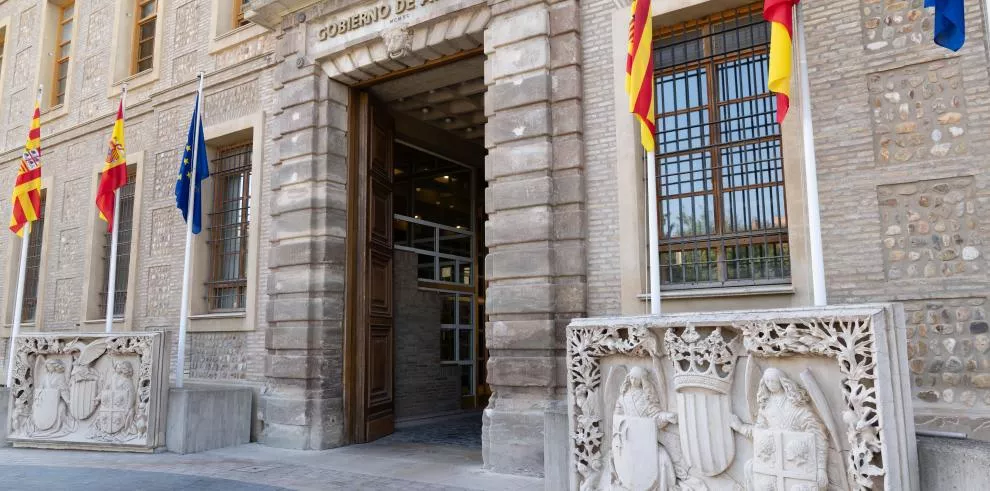 Edificio Pignatelli, sede del Gobierno de Aragón