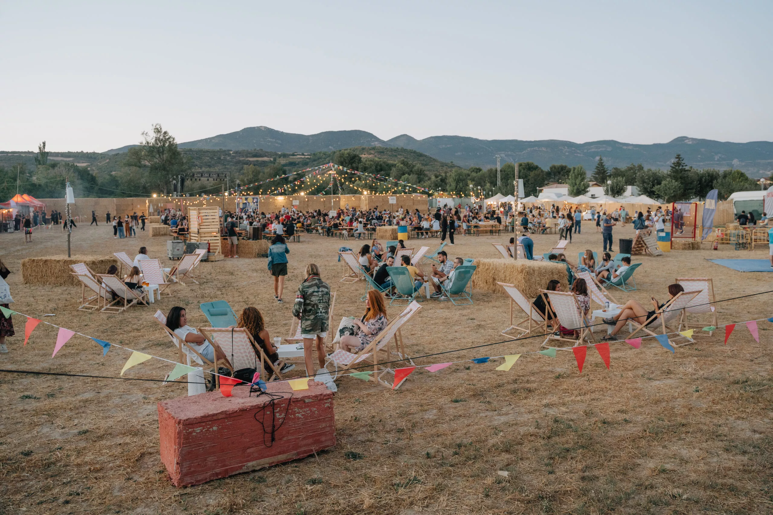 Ayerbe ofrece un espacio privilegiado para la celebración del festival Brizna.