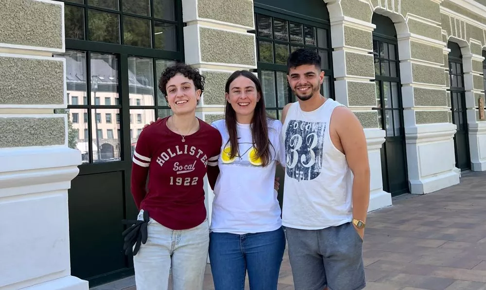 Campo de voluntariado internacional 'El tren de los peregrinos' de Canfranc.