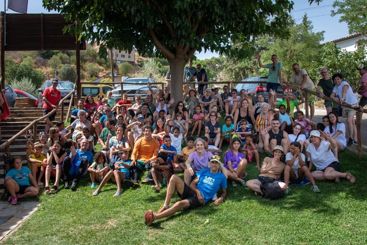 Jornada inolvidable en Ayerbe de las niñas y niños del programa Vacaciones en paz. 