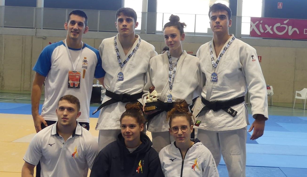 Club Judo Binéfar en la Copa de España de Gijón
