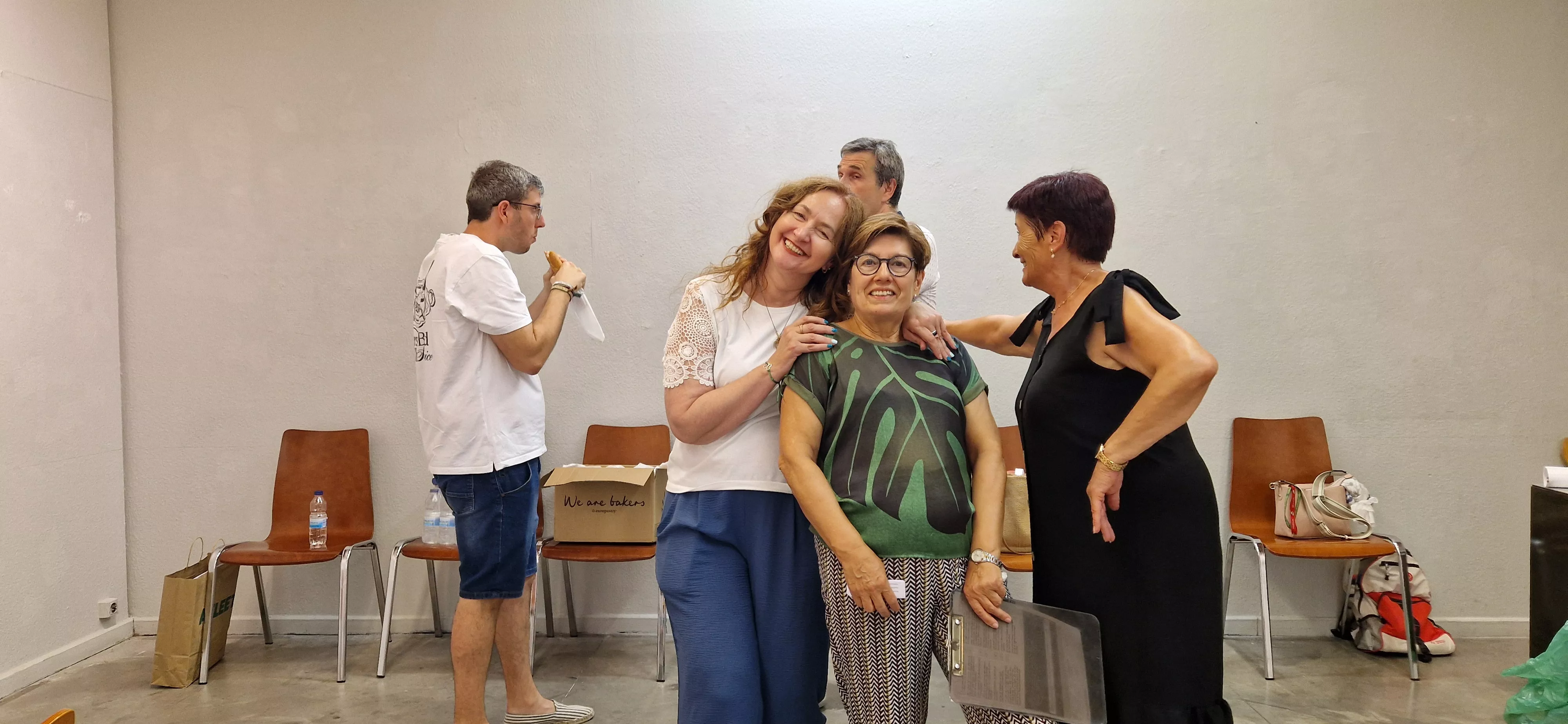 Prelaurentis solidario de donación de sangre en Huesca. Foto Myriam Martínez