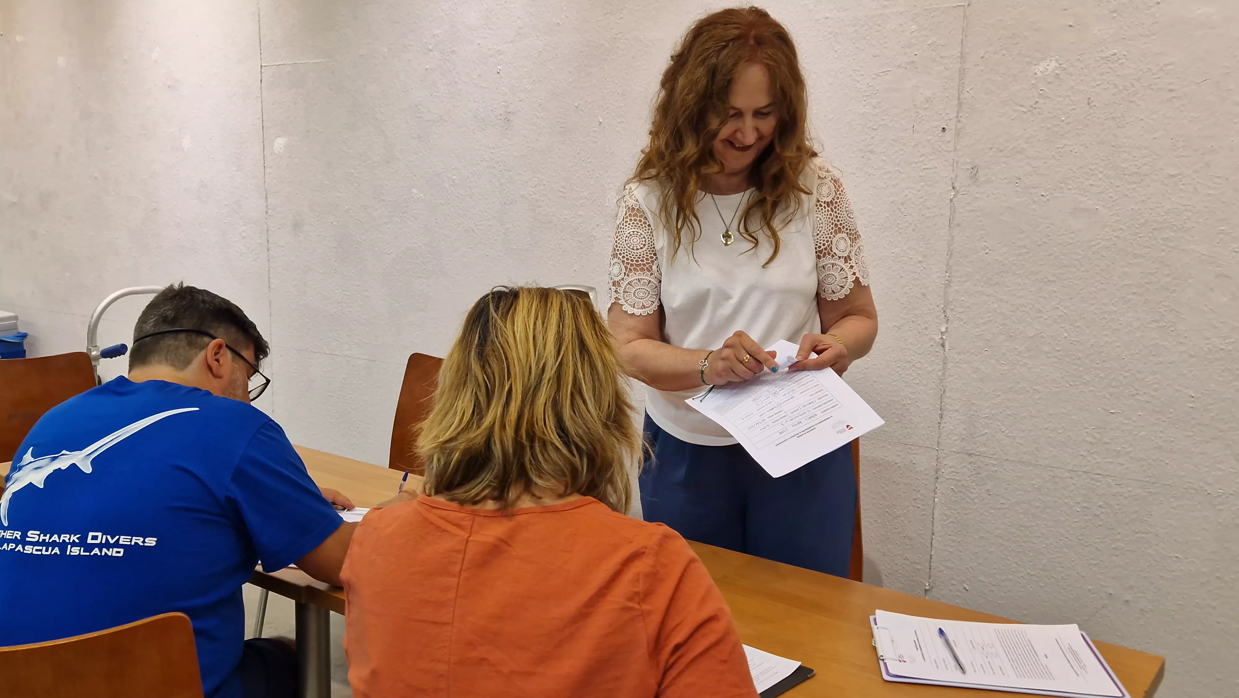 Prelaurentis solidario de donación de sangre en Huesca. Foto Myriam Martínez