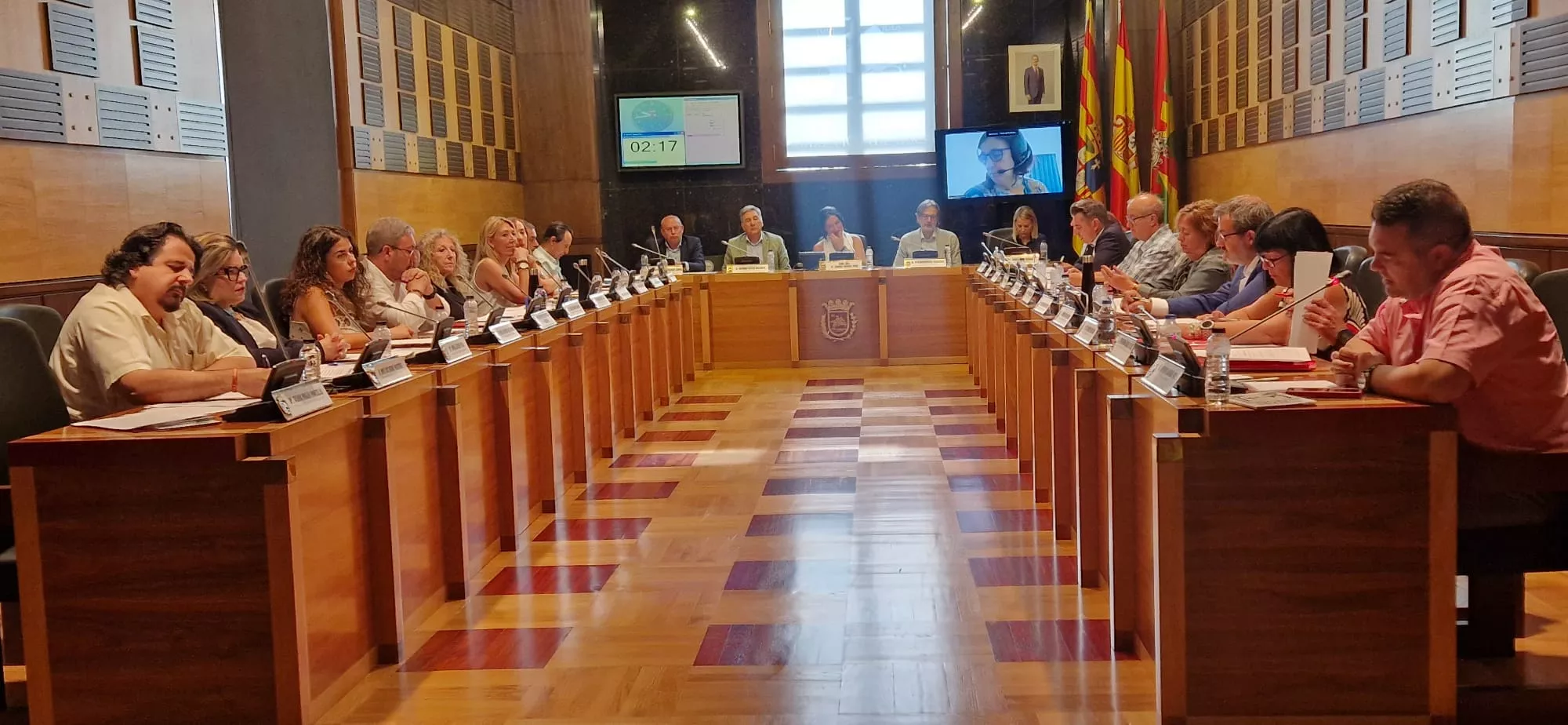 Pleno del Ayuntamiento de Huesca