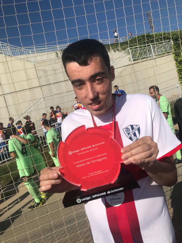 La SD Huesca Genuine participa en la apertura del torneo en Tarragona