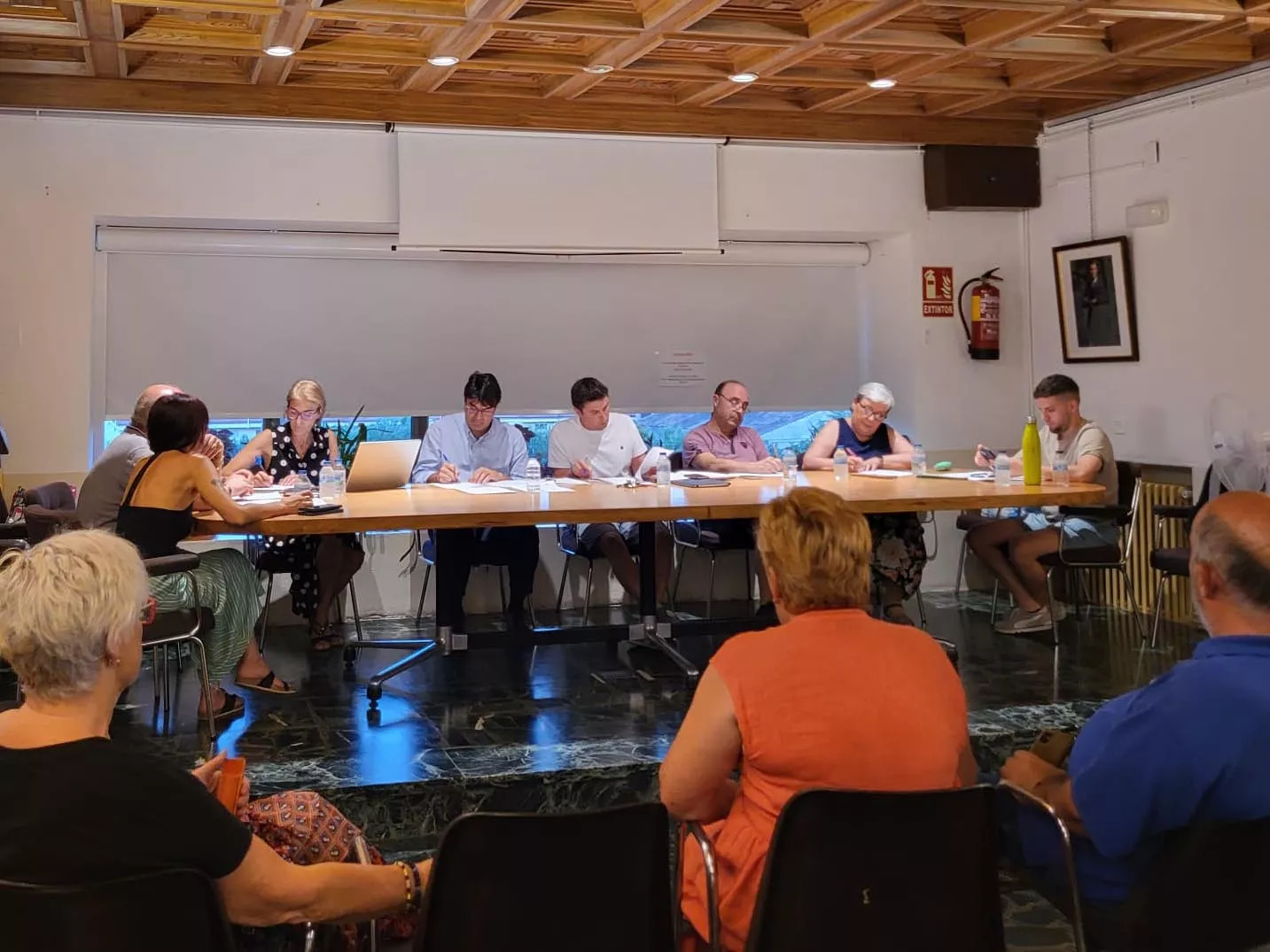 Pleno del Ayuntamiento de Ayerbe