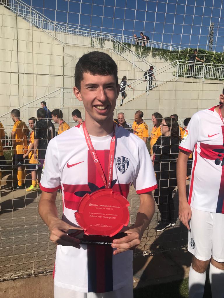 La SD Huesca Genuine participa en la apertura del torneo en Tarragona