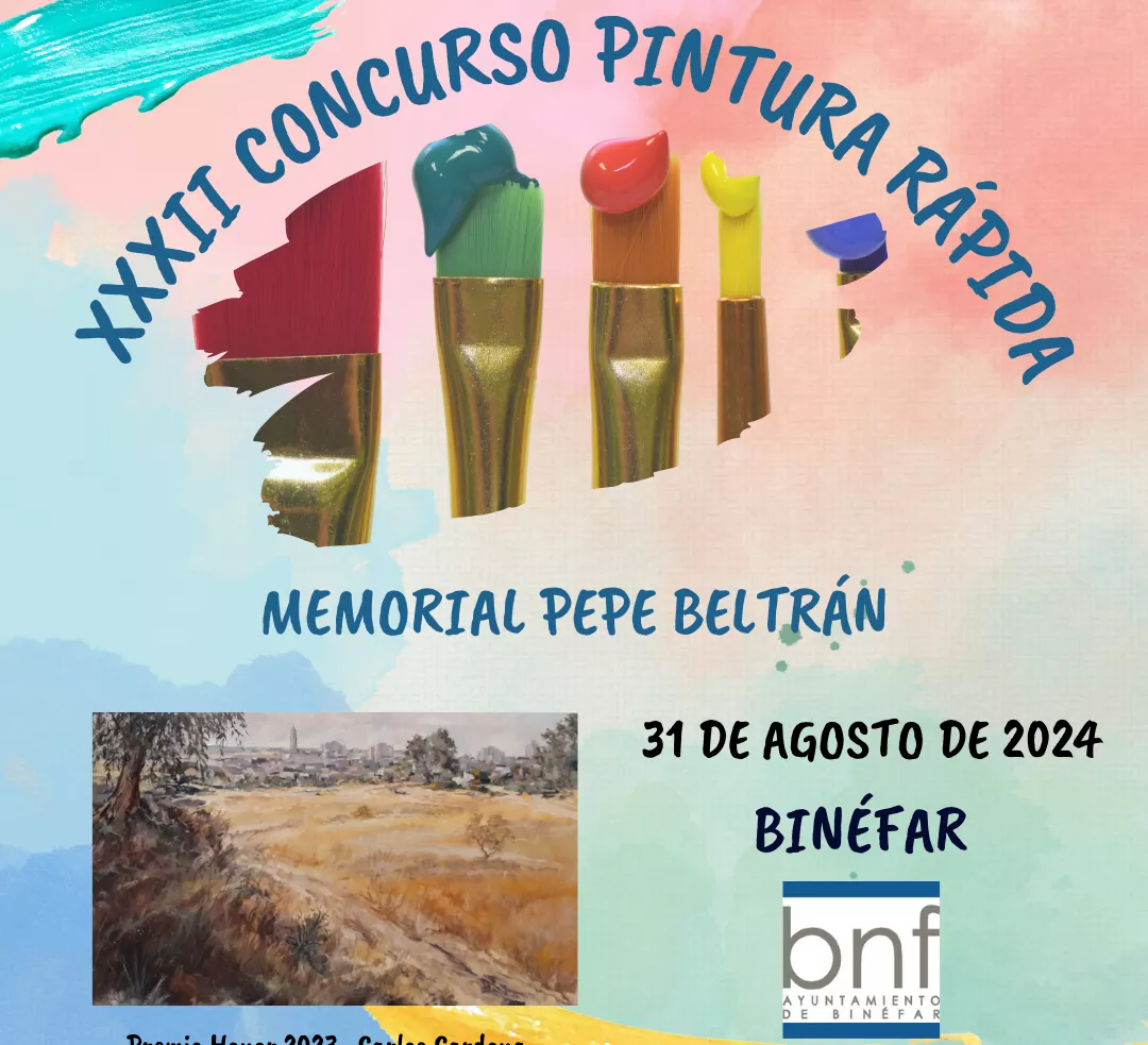 Concurso de Pintura Rápida de Binéfar