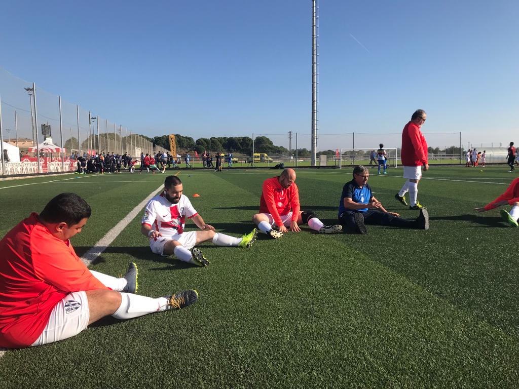 La SD Huesca Genuine participa en la apertura del torneo en Tarragona